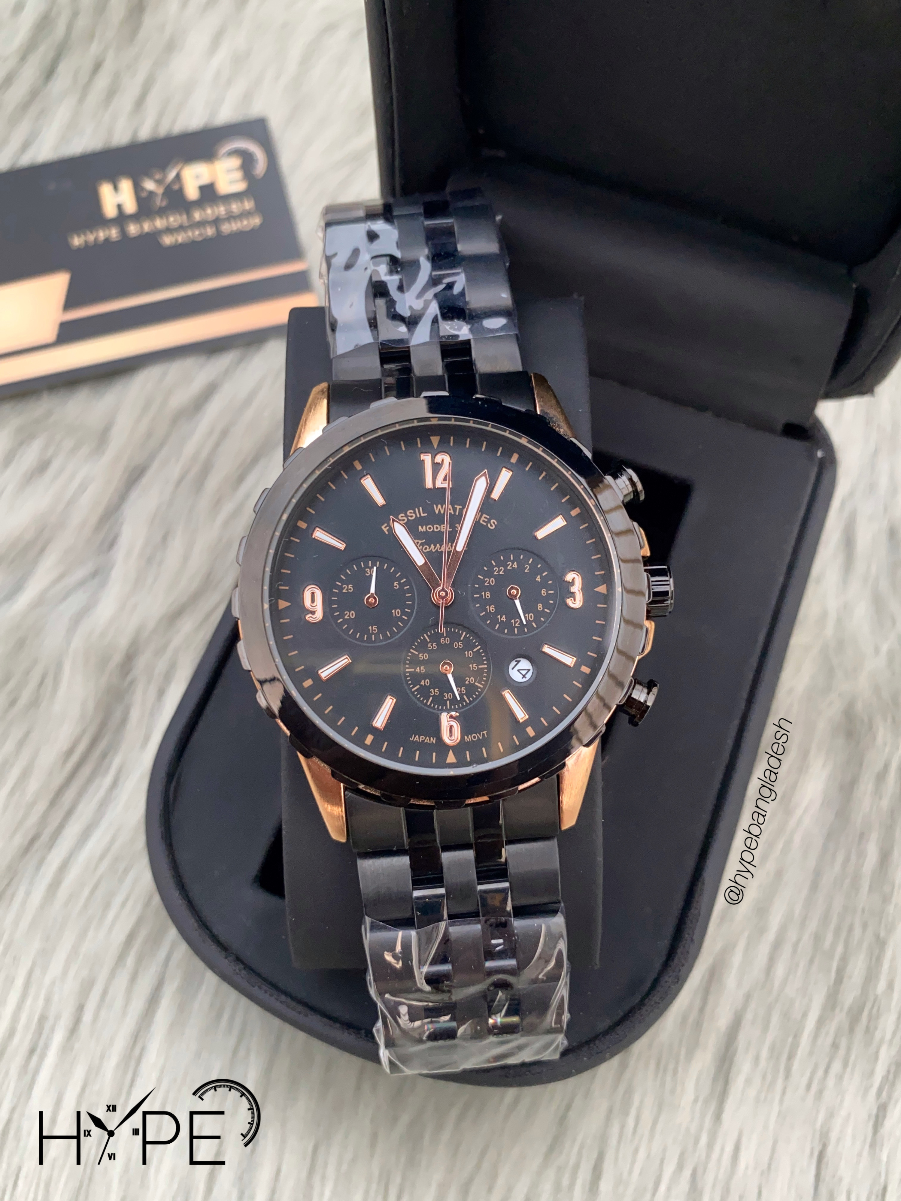 F0SSIL Chronograph (Black-Rosegold)_img_0
