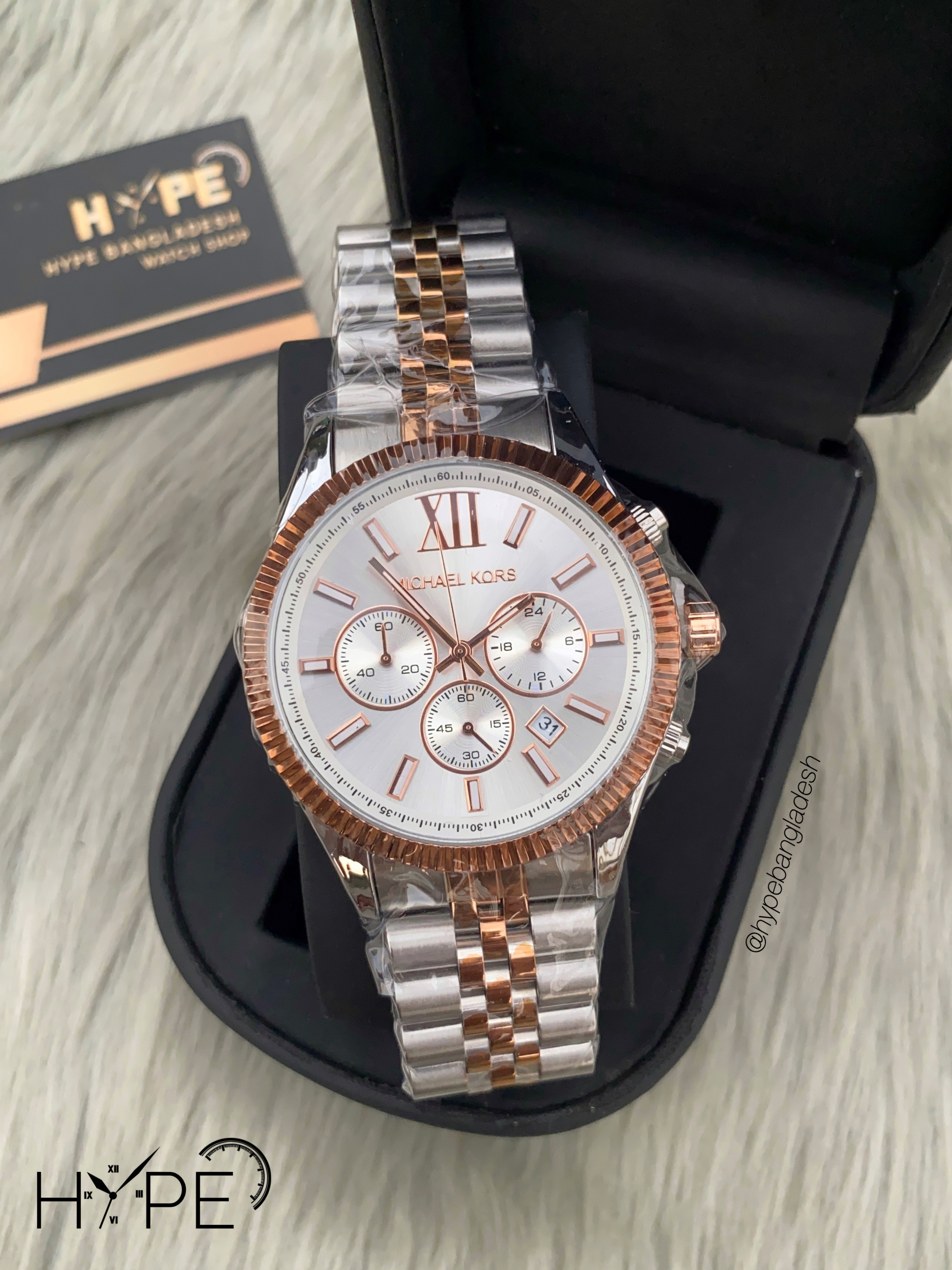 MK Chronograph (Rosegold-White)_img_0