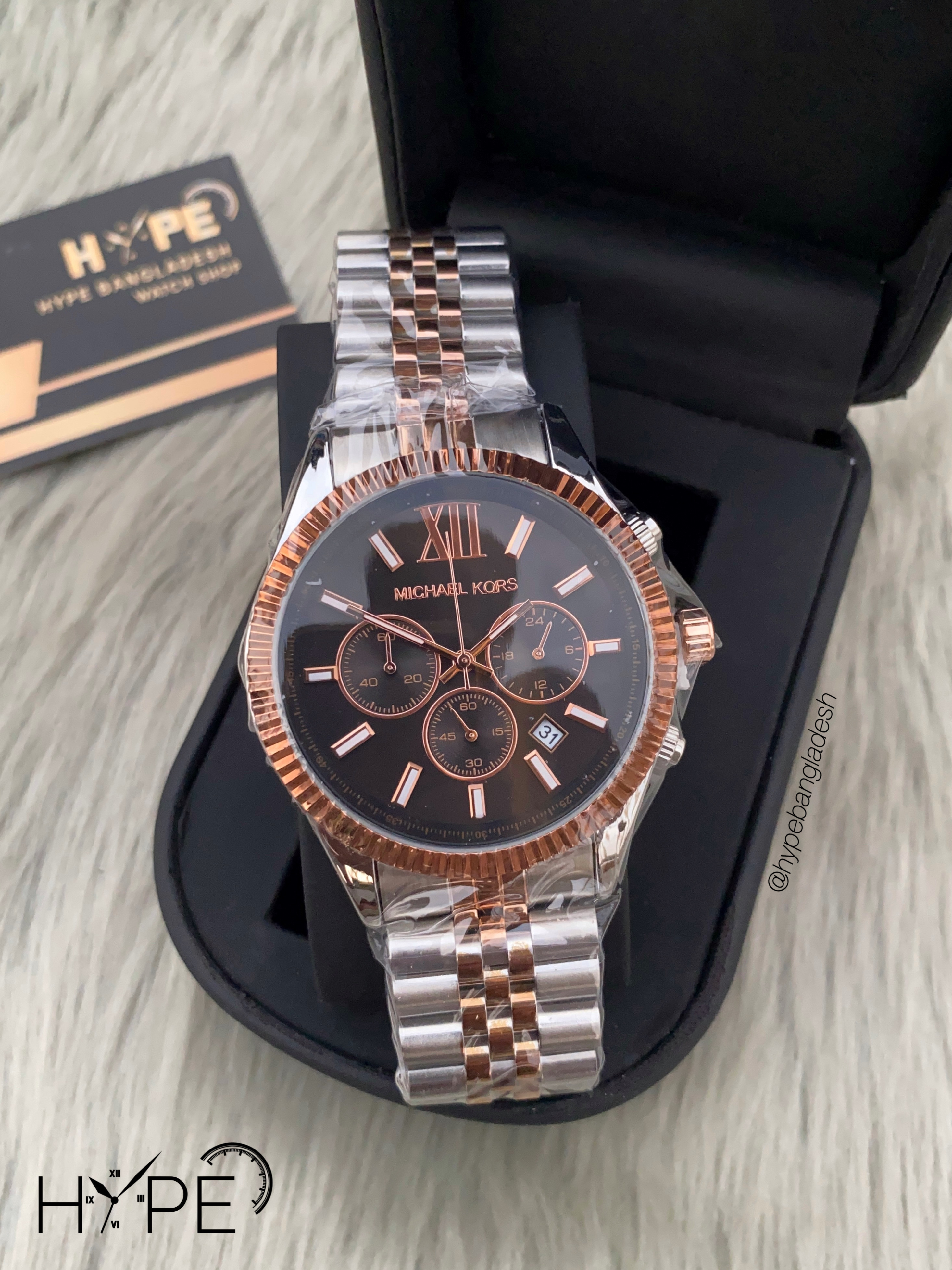 MK Chronograph (Rosegold-Black)_img_0