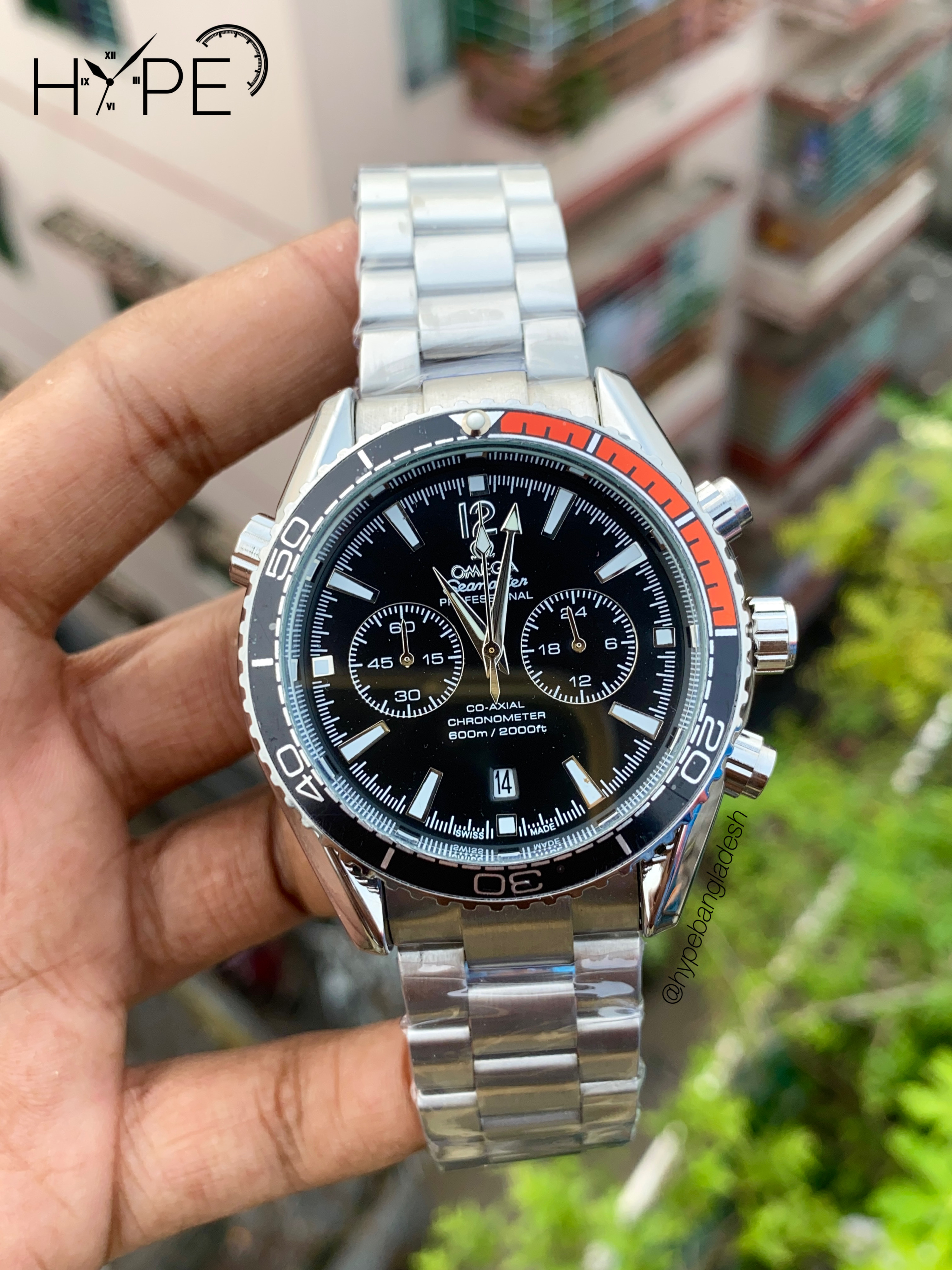 0mega seamaster chronograph (Black-Orange)_img_0