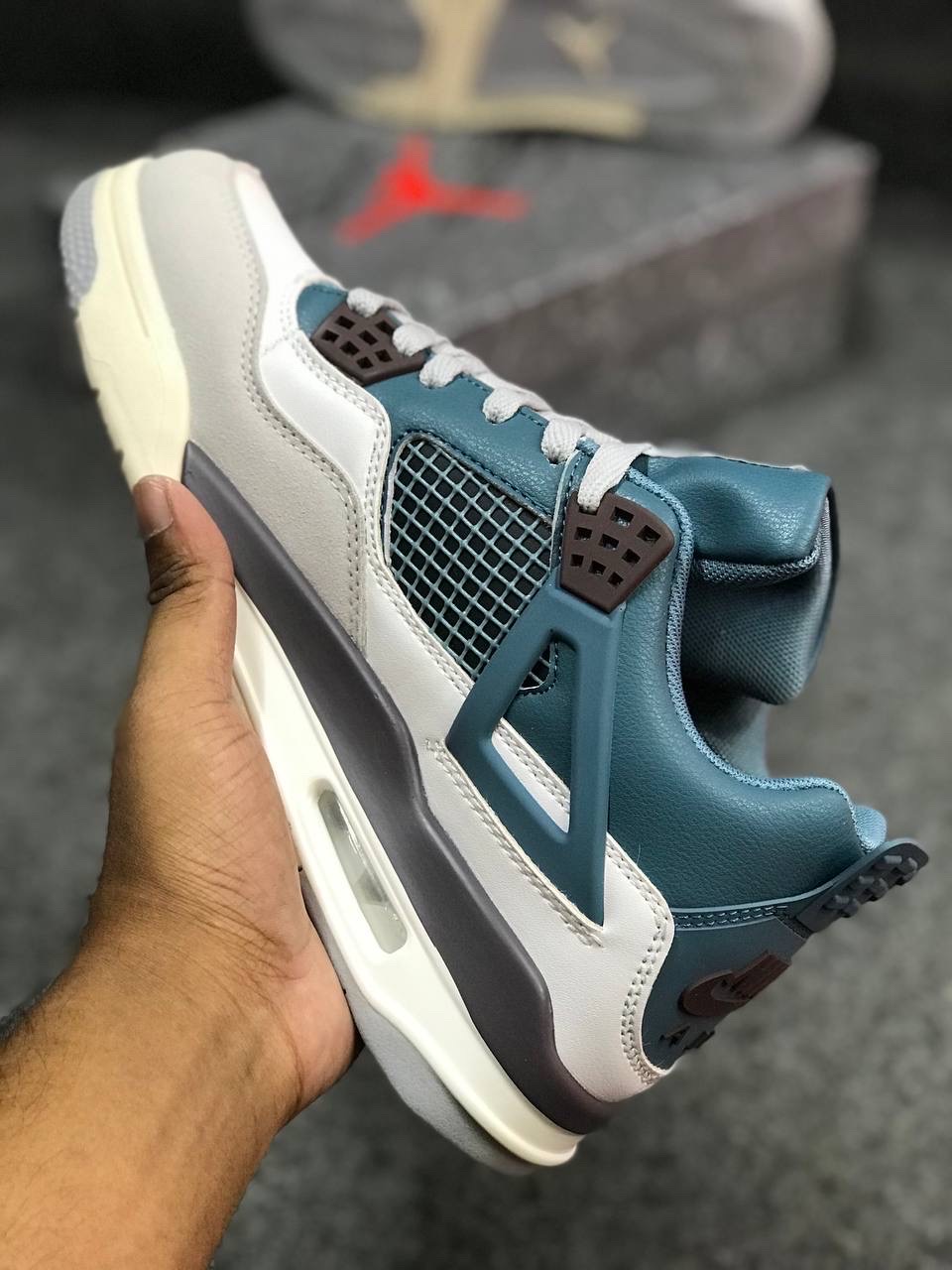 NIKE JORDANS RETRO 4 SNORLAX_img_1