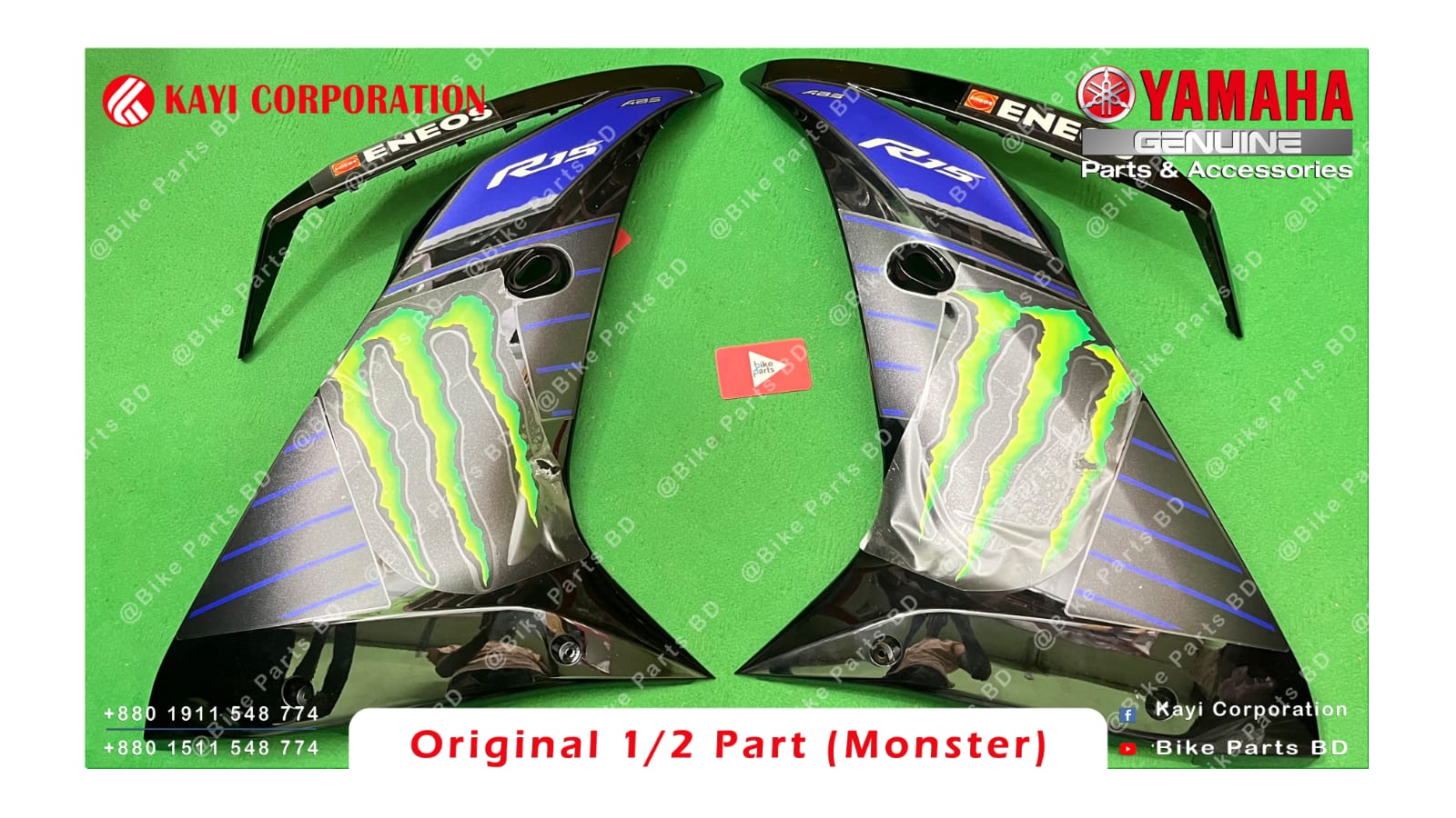 1/2 Part for Yamaha R15 V3 (Monoester) Bike._img_1