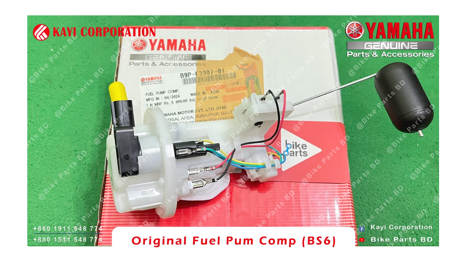 Fuel Pump Completed for Yamaha FZS V3 (Deluxe) & FZS V4 (BS6) bike._img_1