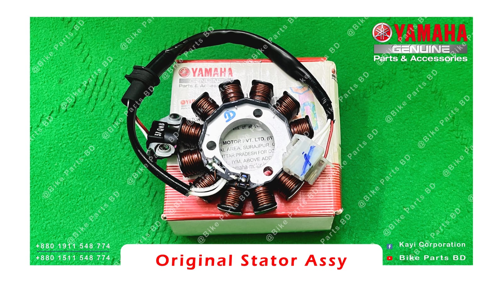Stator Assy/Armchair Coil for Yamaha R15 V3, R15 V4, R15M, MT15 V1, MT15 V2 bike._img_1