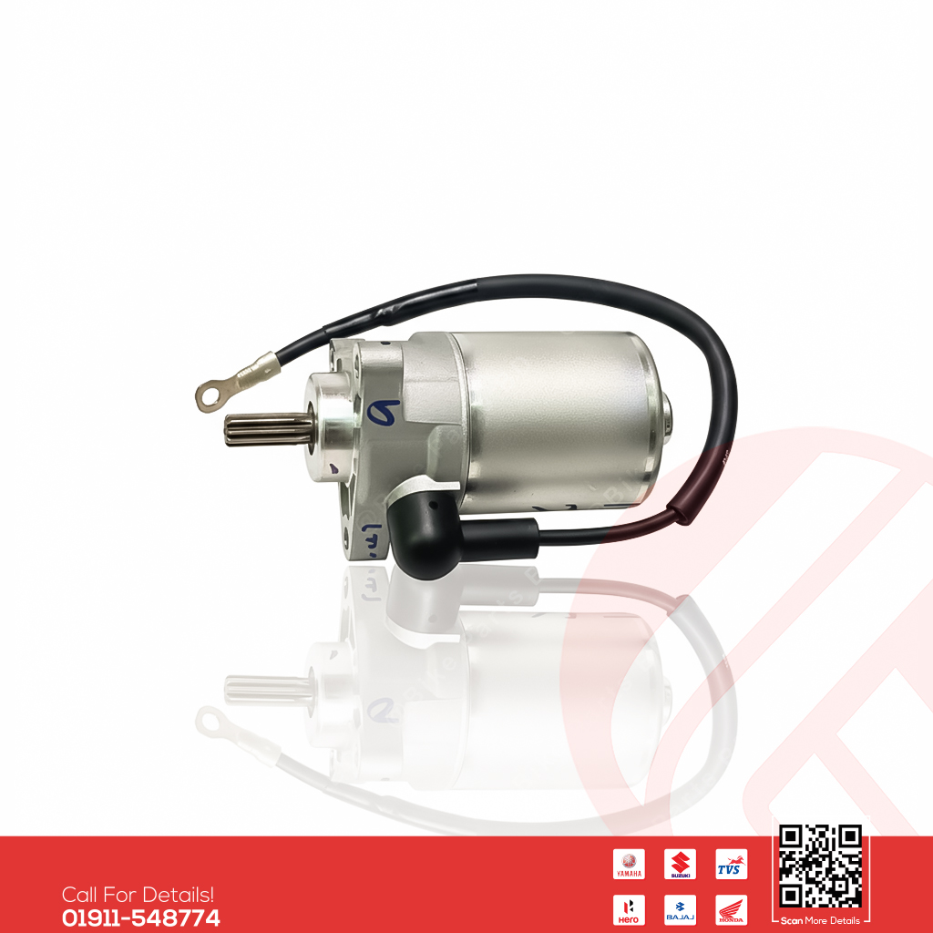 Starting Motor Assy for Yamaha FZS V2, FZS V3, FZS V4, Fazer V2 bike._img_0