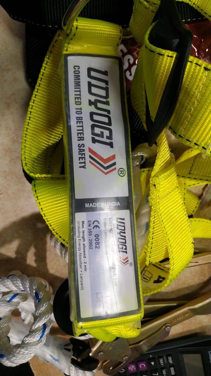 Udyogi Full Body Safety Harness with SAB Model:UB102_img_2