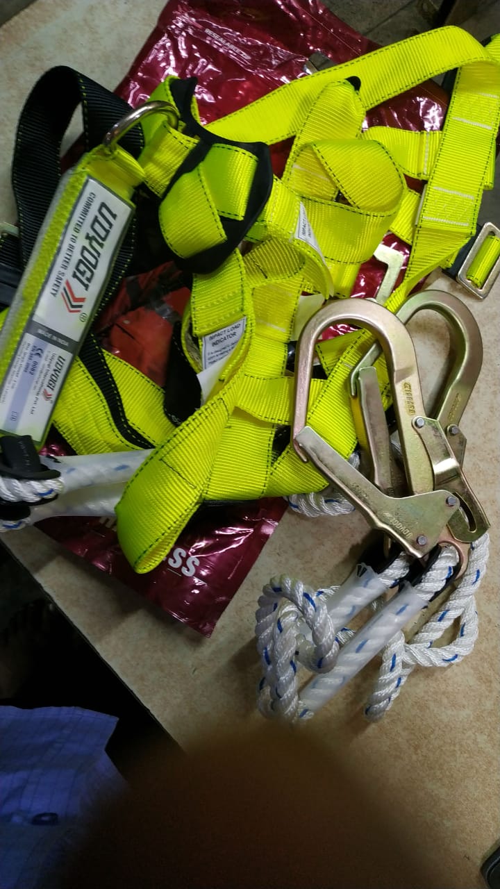 Udyogi Full Body Safety Harness with SAB Model:UB102_img_3