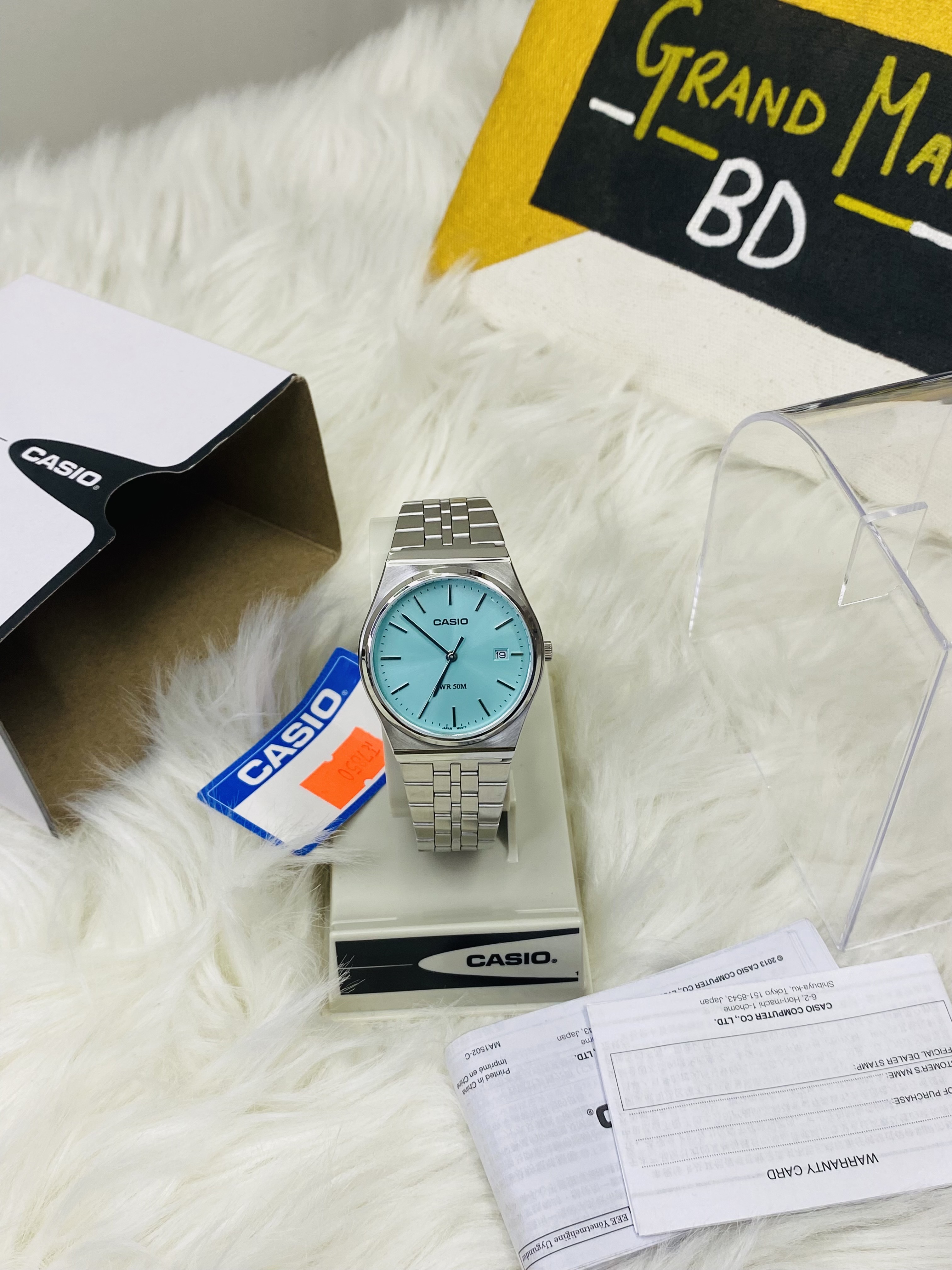 MTP-B145D-2A1VTiffany Blue Dial UNISEX Watch |REGULAR PRICE=10KOFFER PRICE=7850