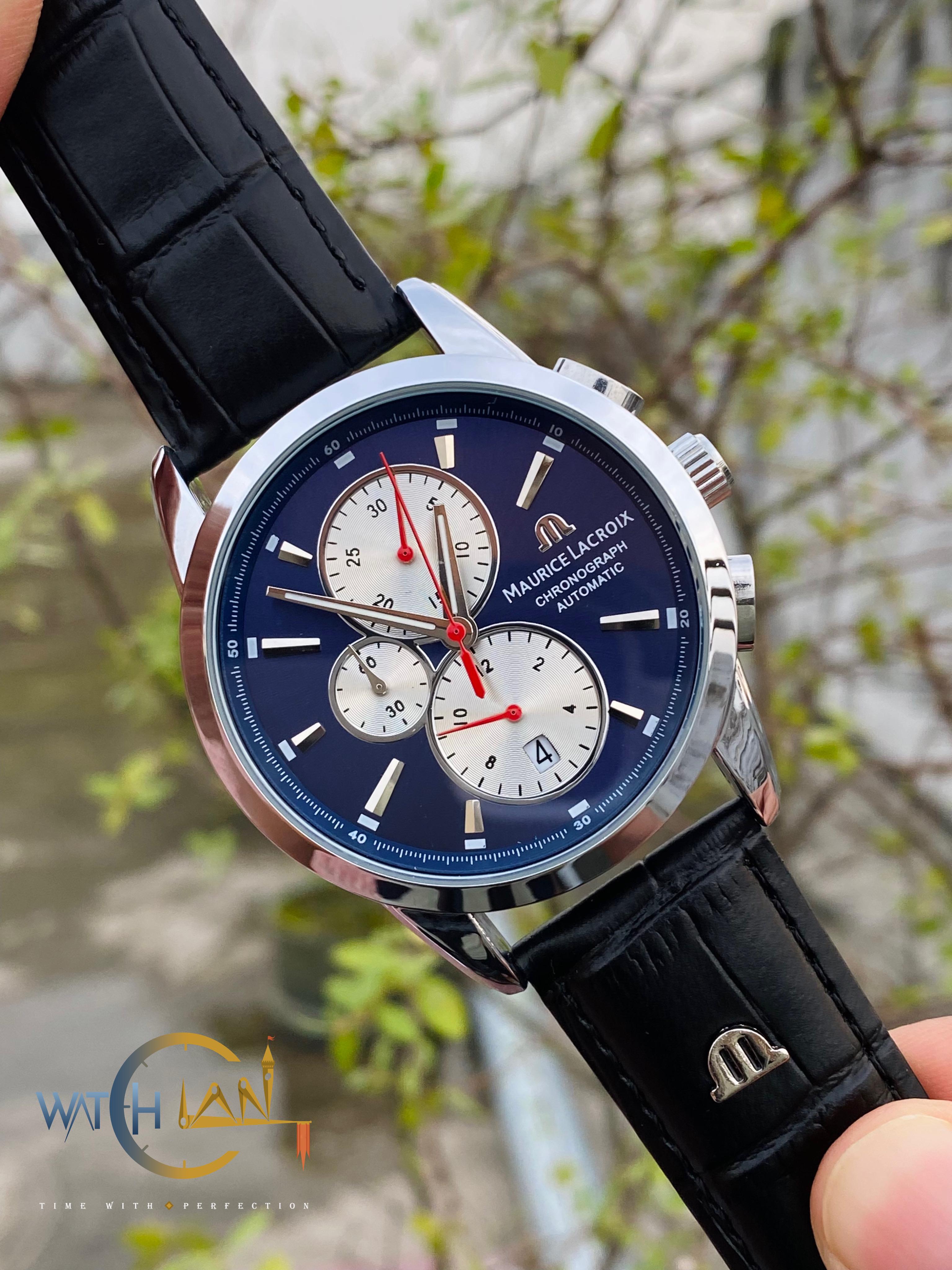 Maurice Lacroix Pontos Quartz Movement Chronograph Watch
