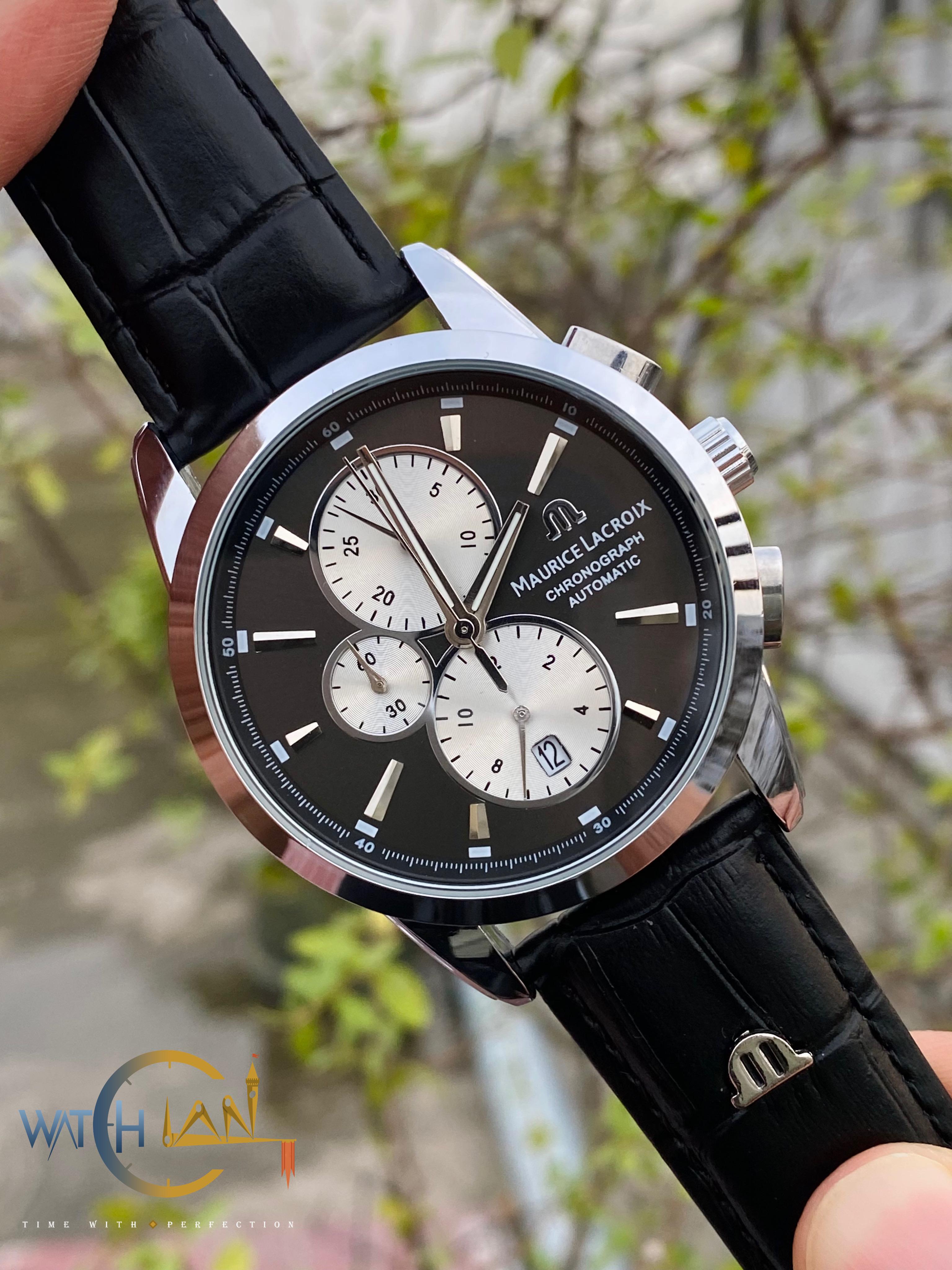 Maurice Lacroix Pontos Quartz Movement Chronograph Watch_img_2
