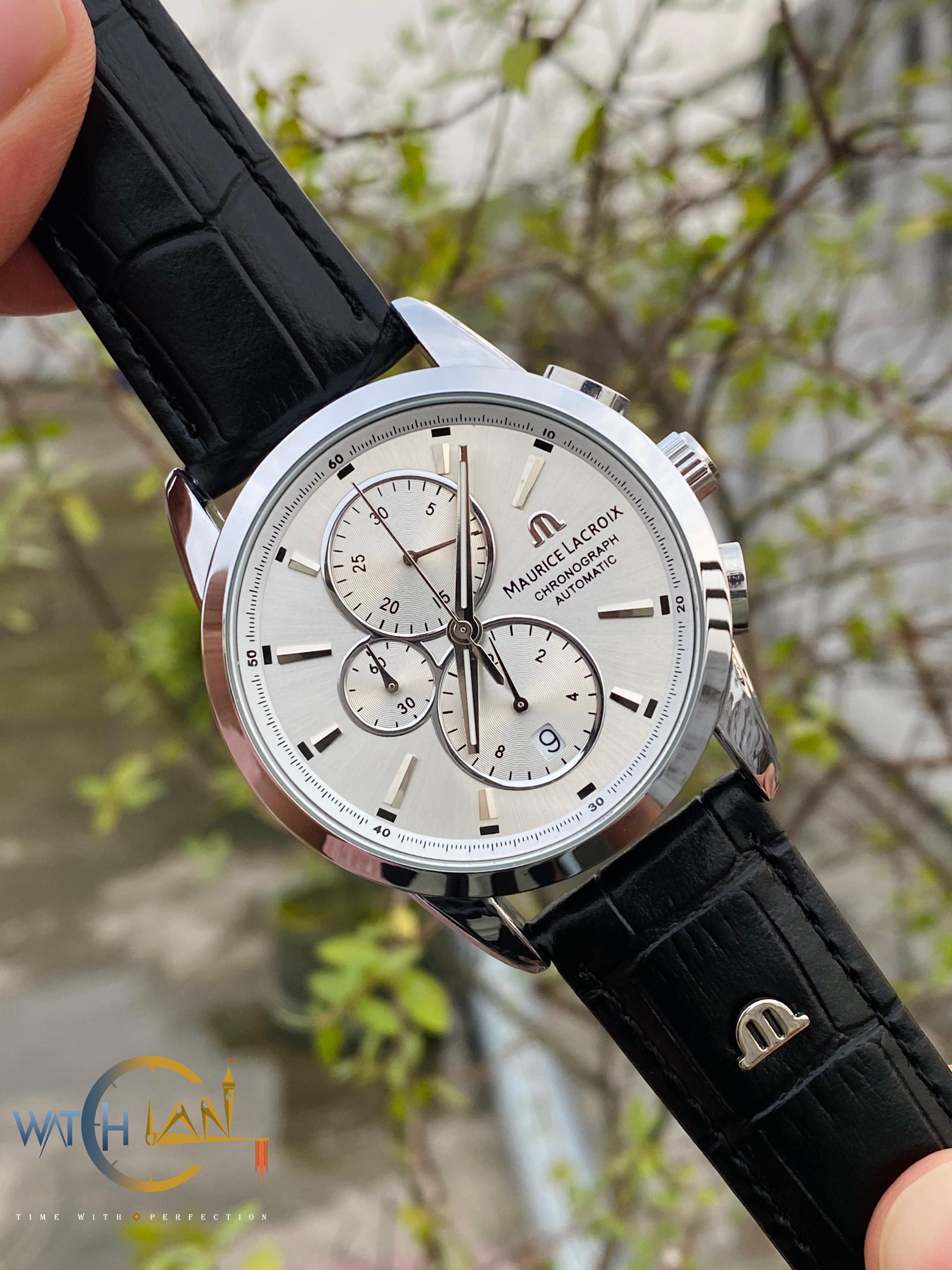 Maurice Lacroix Pontos Quartz Movement Chronograph Watch_img_3
