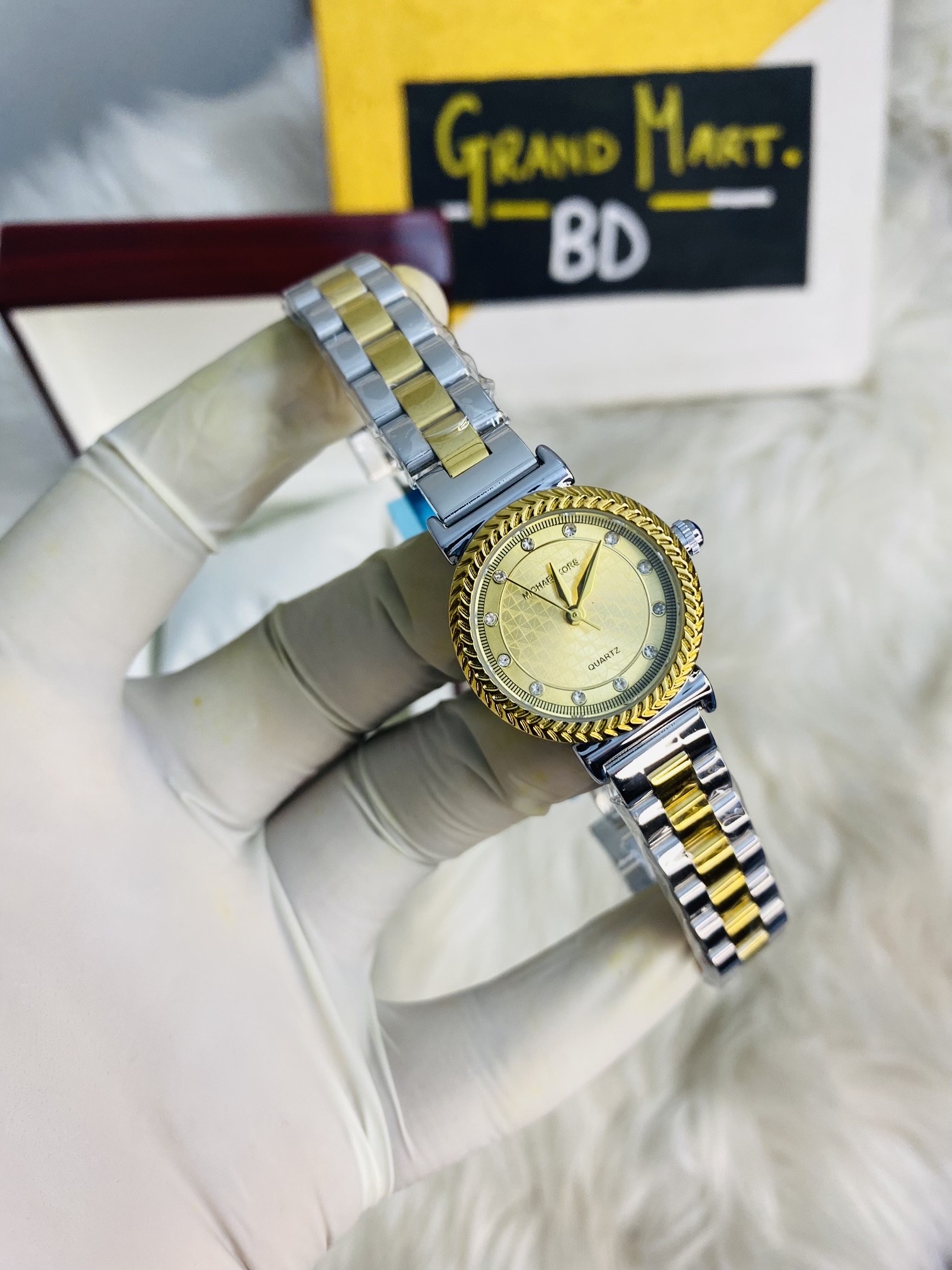 Mk girls Watch With butterfly lock_img_1