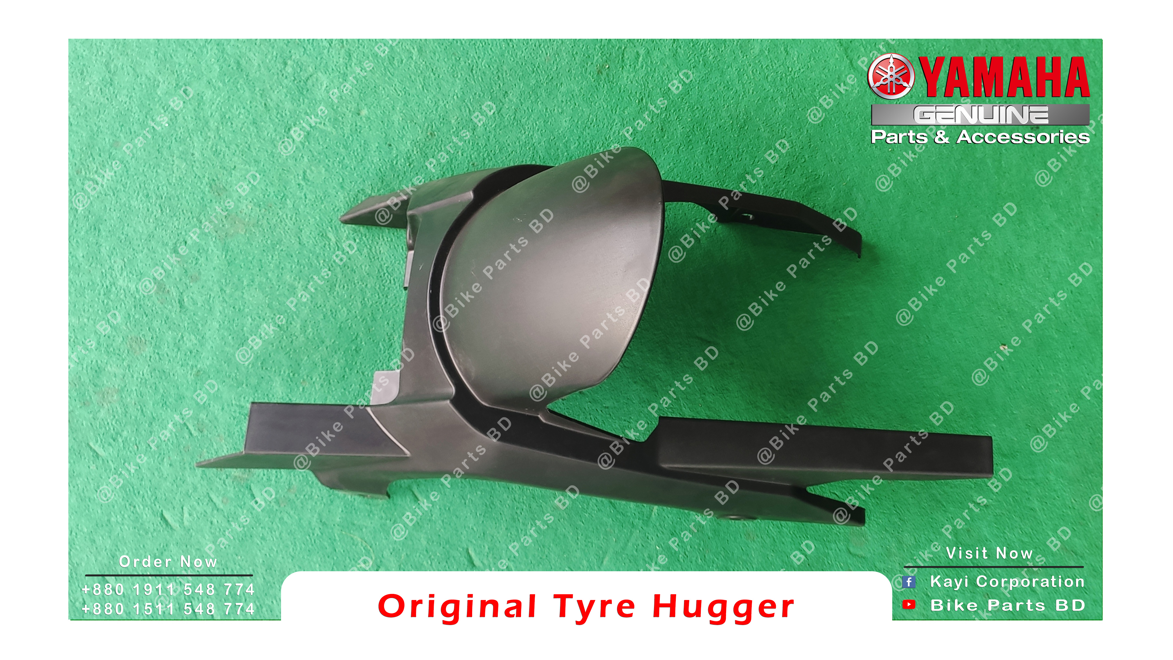 Tyre Hugger/Half Tyre Guard for Yamaha FZS V1, FZS V2 (Single Disk), Fazer V2 & Fazer V2 bike._img_1