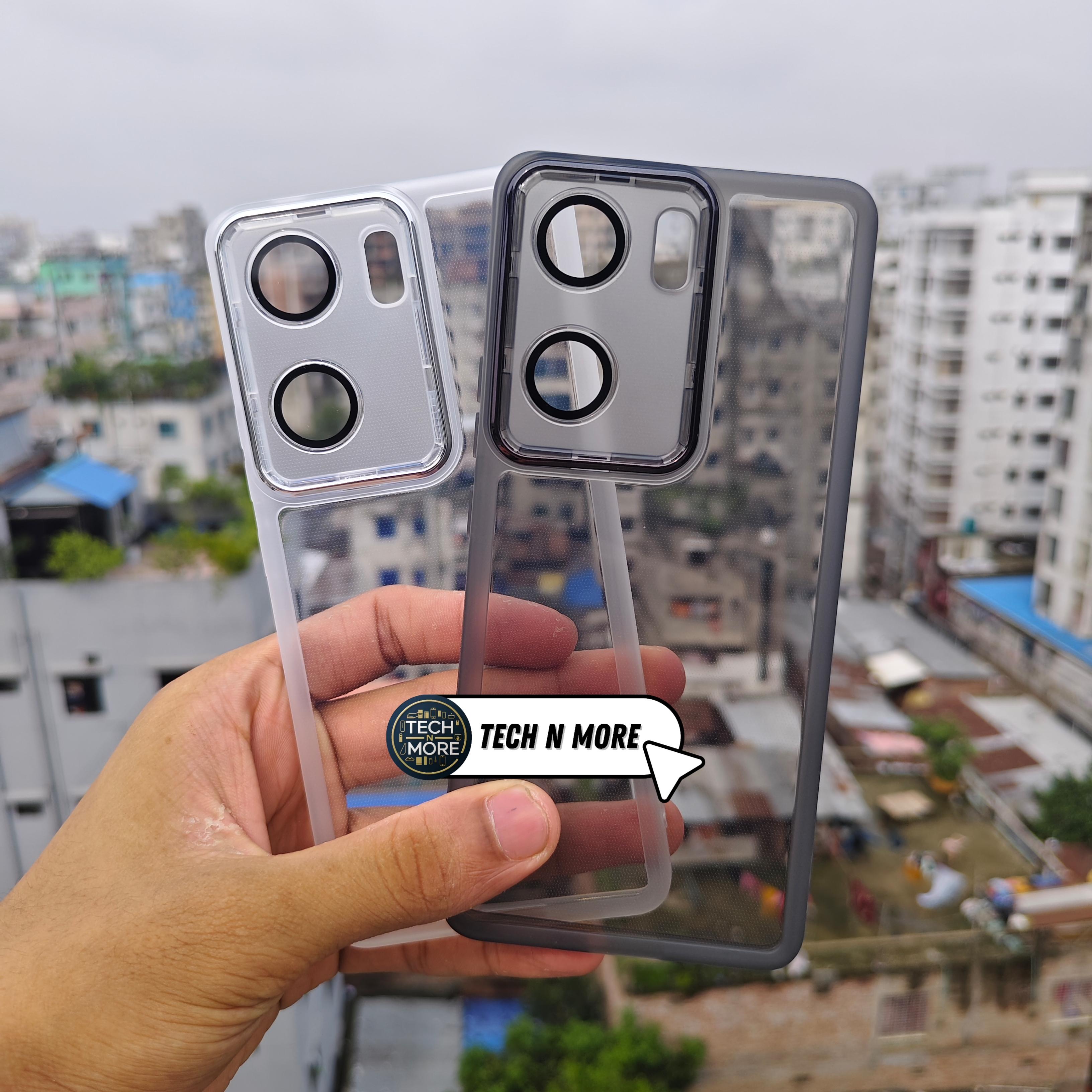 IQOO Neo9 premium soft transparent case with lens_img_0