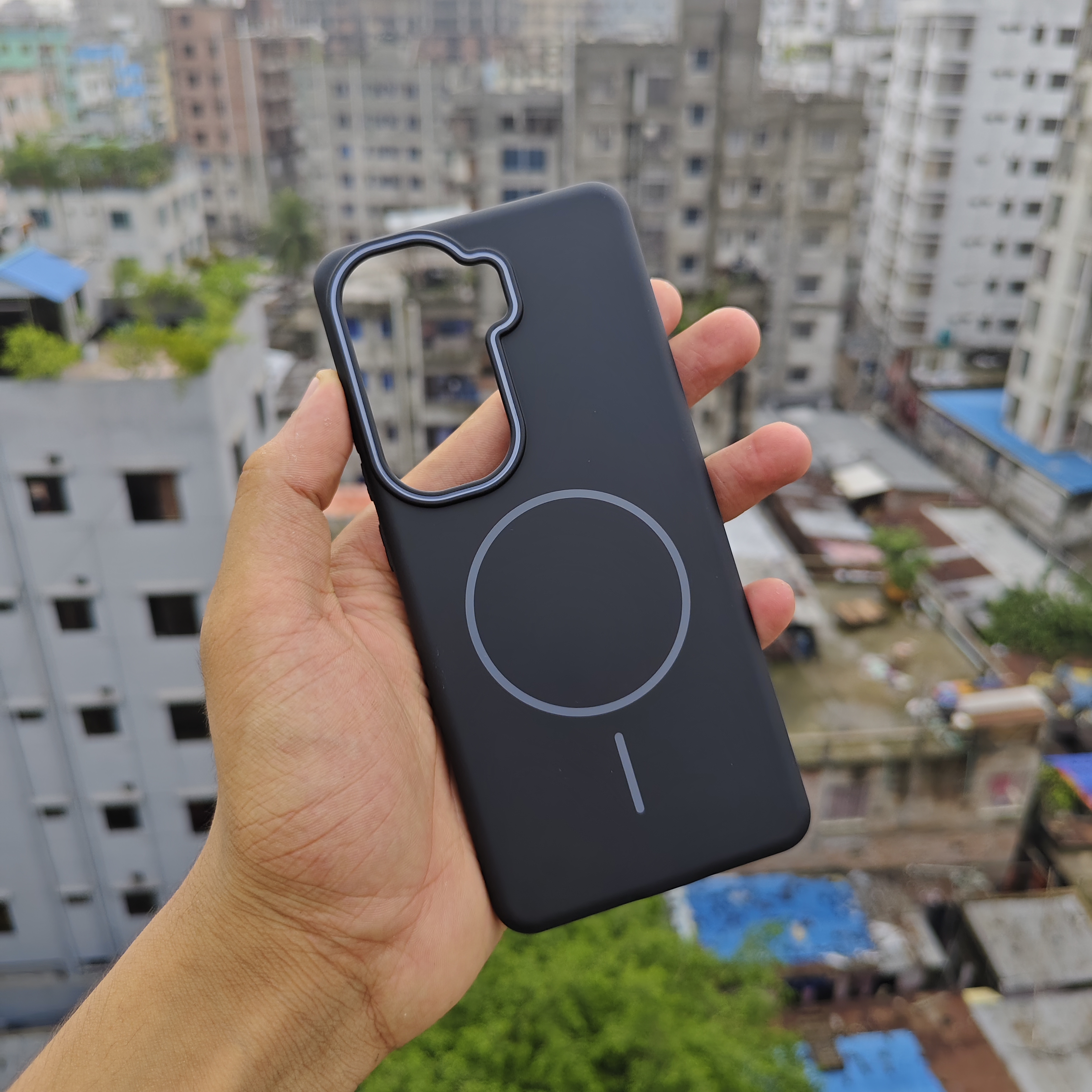 IQOO Neo10/Neo10pro magnetic ring frosted anti-fall protective hard cover_img_4