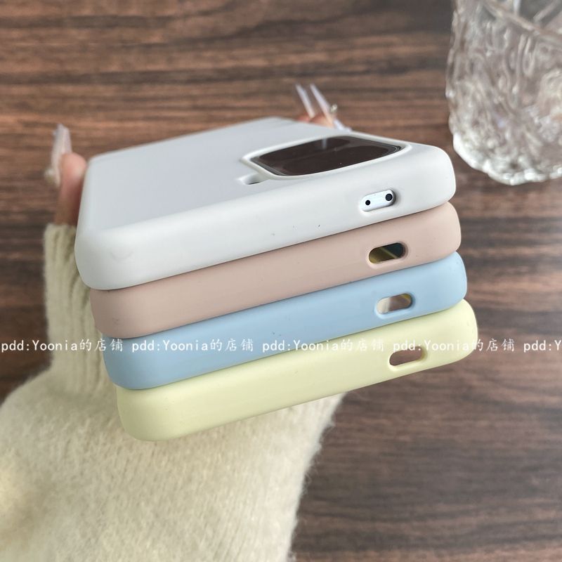 IQOO Neo10 liquid silicone solid color full-cover anti-fall protective cover_img_3