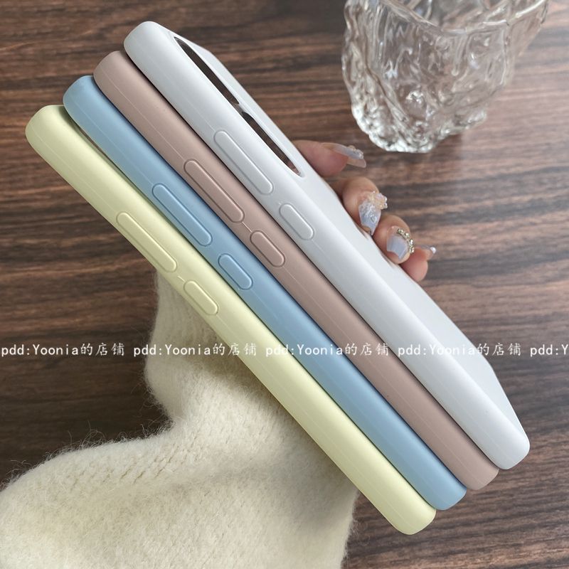 IQOO Neo10 liquid silicone solid color full-cover anti-fall protective cover_img_4