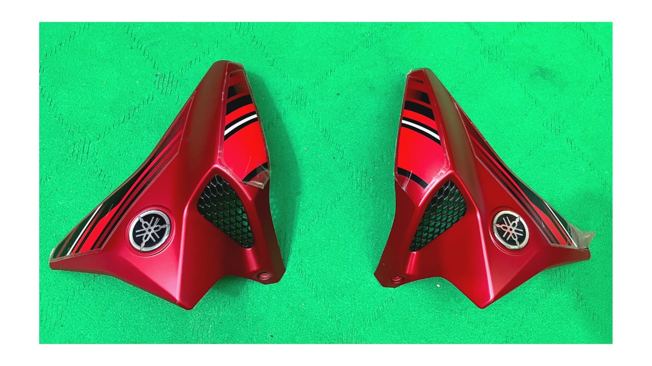 Tanky Kan for Yamaha FZS V2 (Mat Red) Bike._img_1