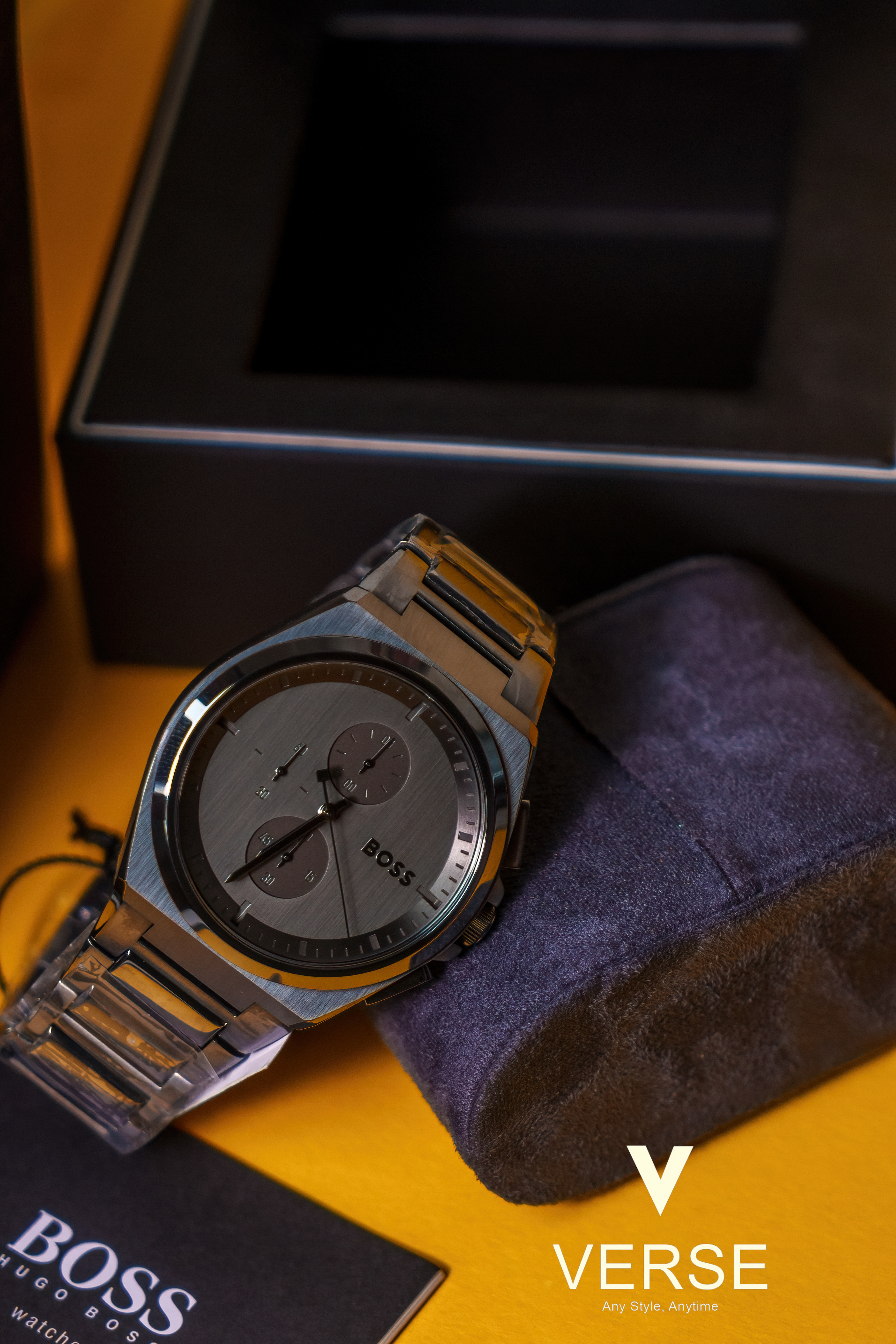 Hugo Boss - Steer Chronograph GQ Men's Watch 1513996