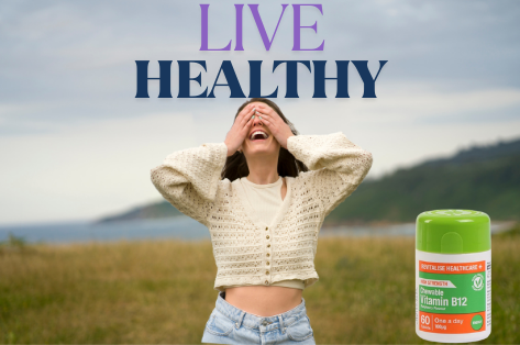 Vitamin B12 Chewable 60 Tablets - Made in UK_img_1