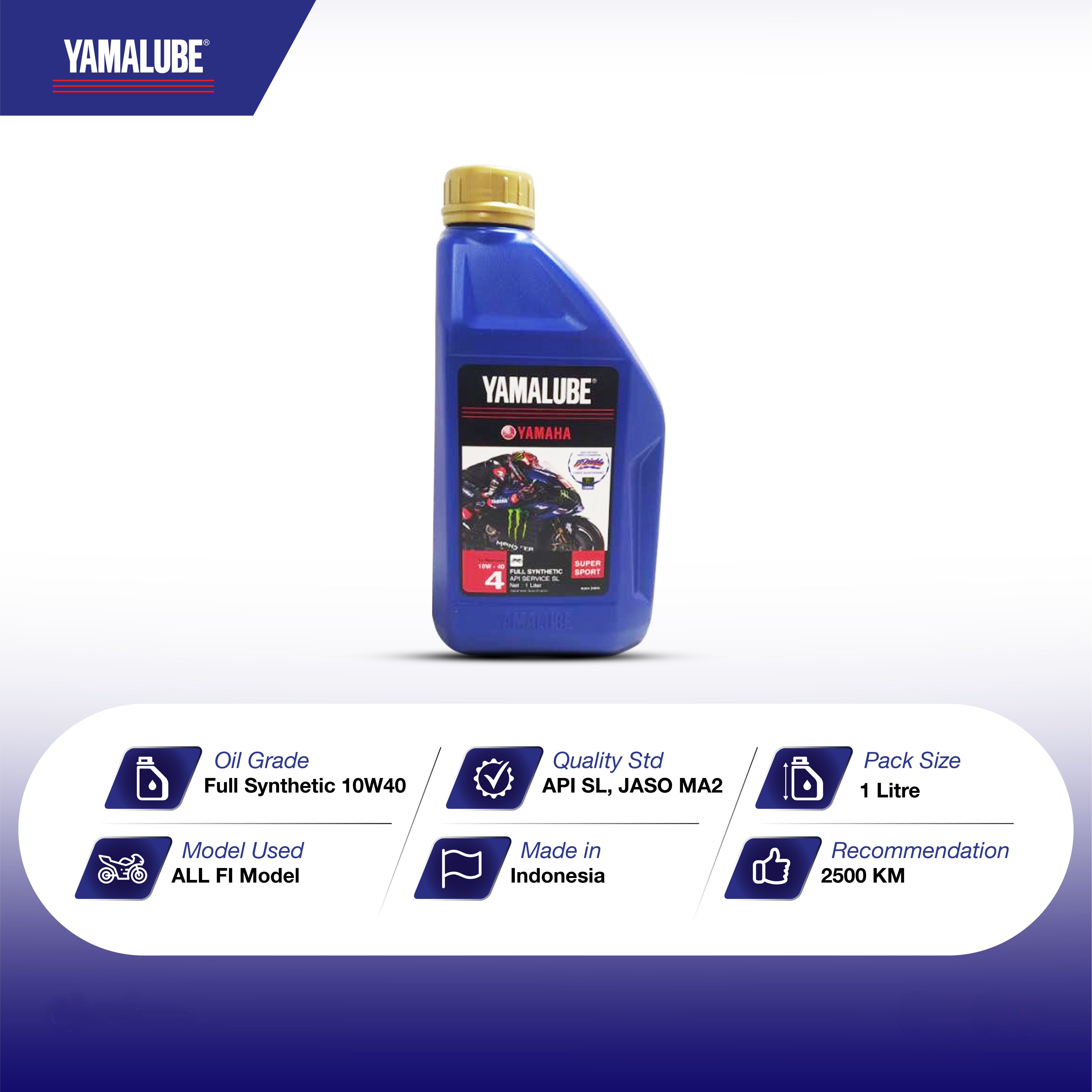 YAMALUBE 10W40 Full Synthetic Engine Oil._img_0
