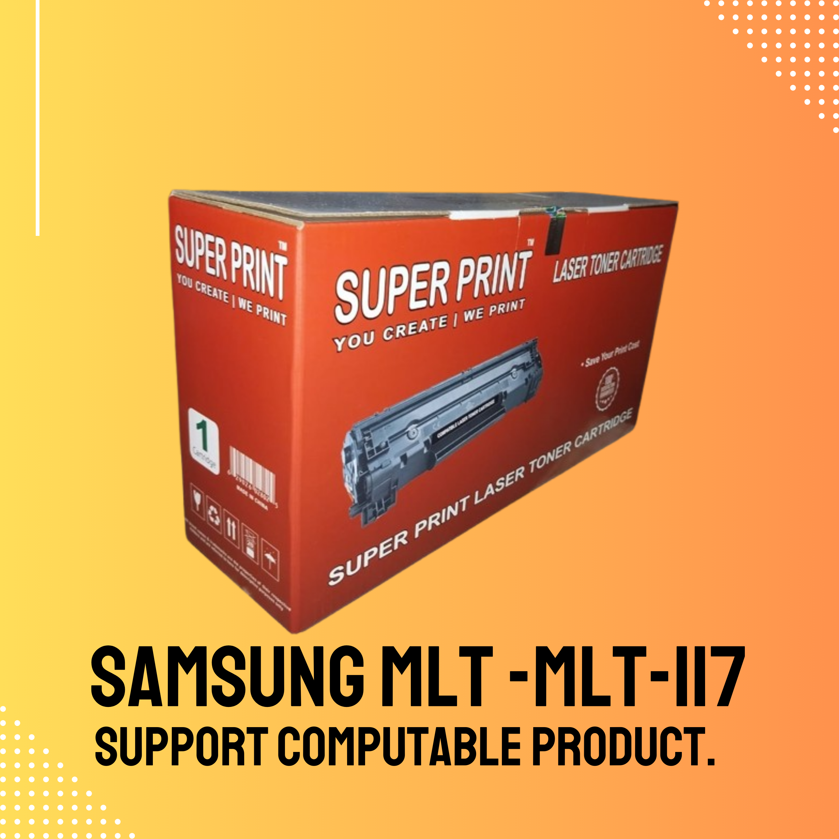 ML-117 Chinese Toner Cartridge # SUPPER PRINT BRAND