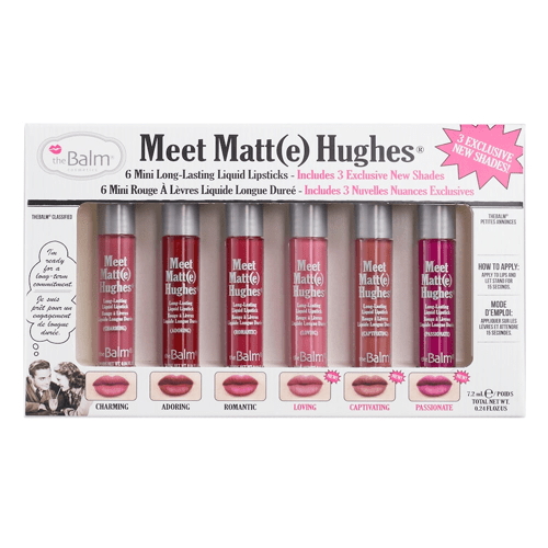 The Balm – Meet Matt(e) Hughes Mini Liquid Lipstick Set (6 Shades)_img_0