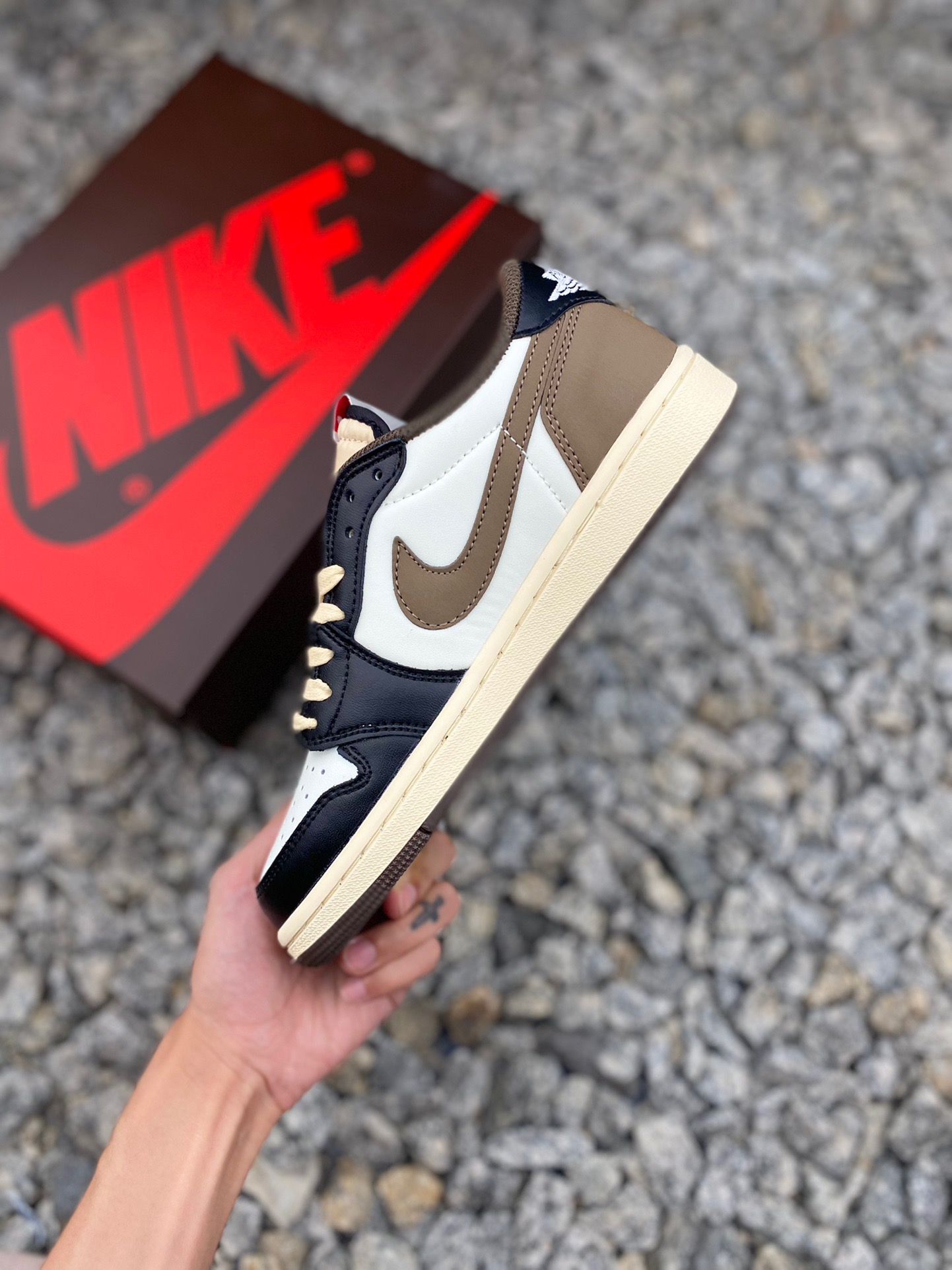 Nike Air Jordan 1 Low Mocha (1:1) (OEM)_img_1