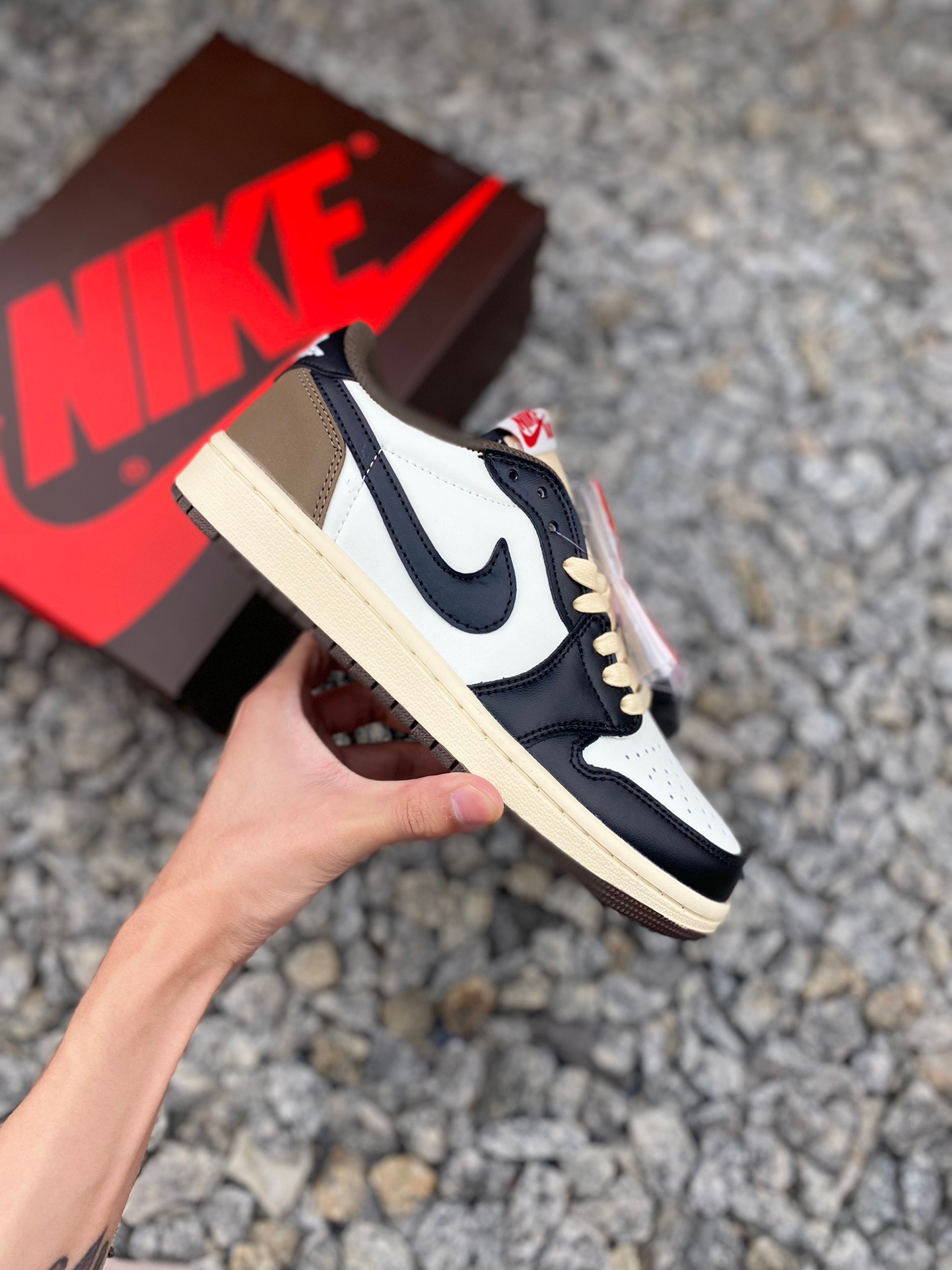 Nike Air Jordan 1 Low Mocha (1:1) (OEM)_img_3