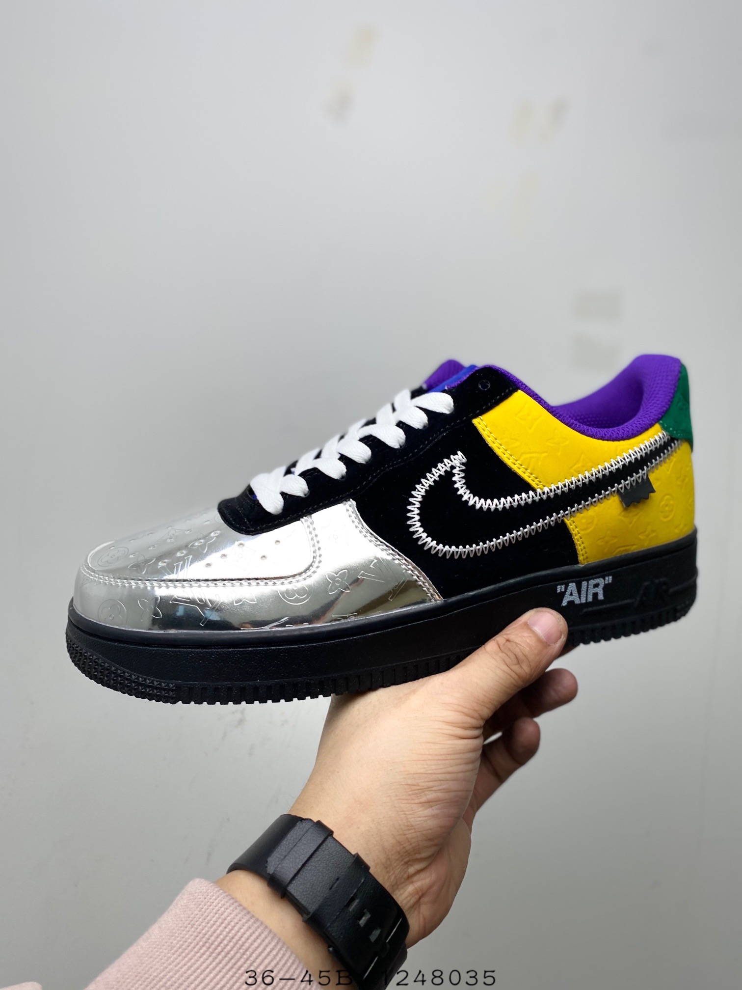 Louis Vuitton x Nike Air Force 1 Low 'Multi-Color Patchwork' (1:1)_img_1