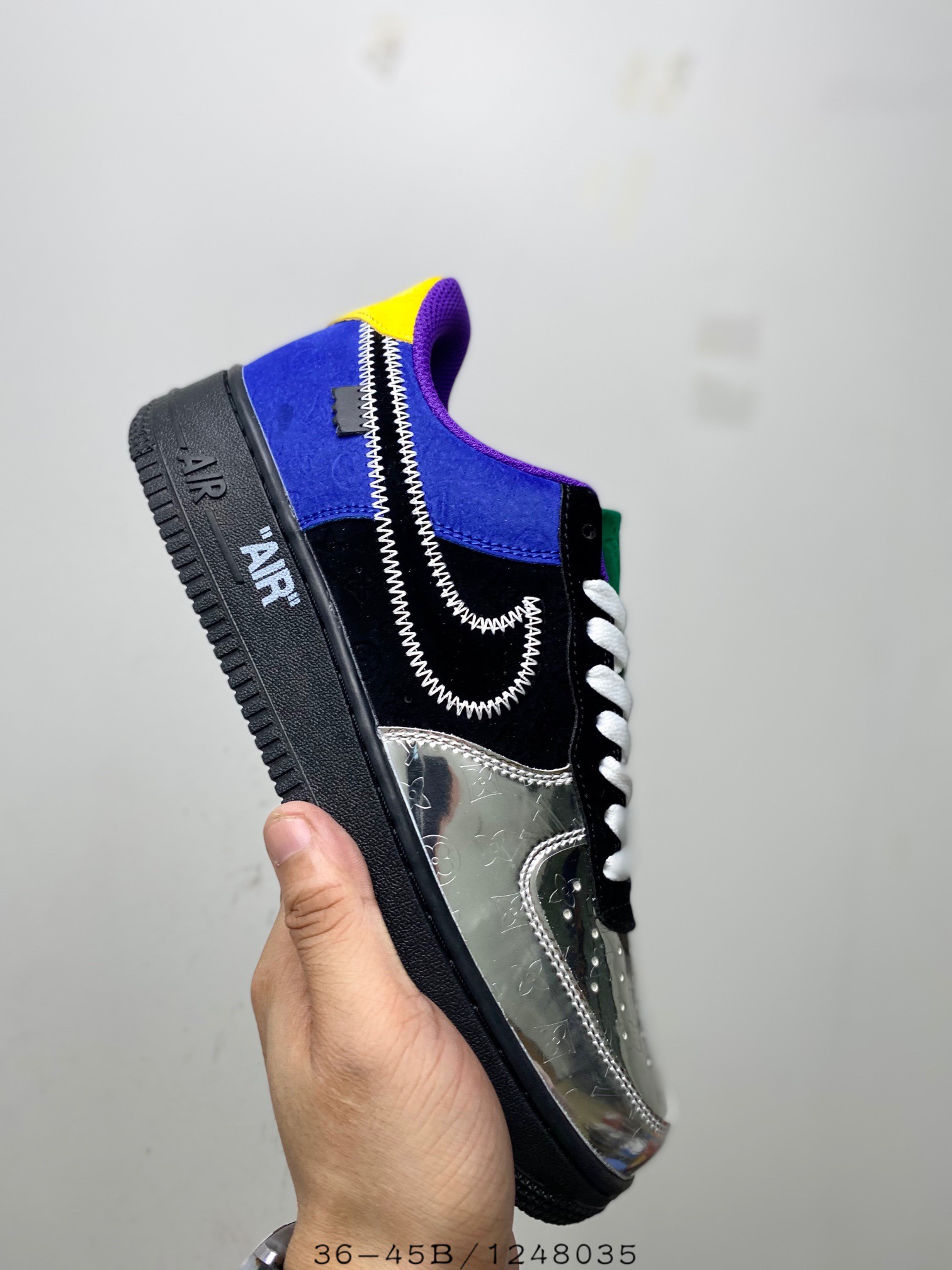 Louis Vuitton x Nike Air Force 1 Low 'Multi-Color Patchwork' (1:1)_img_2