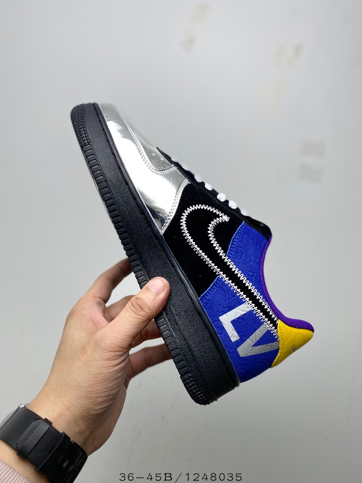 Louis Vuitton x Nike Air Force 1 Low 'Multi-Color Patchwork' (1:1)_img_5
