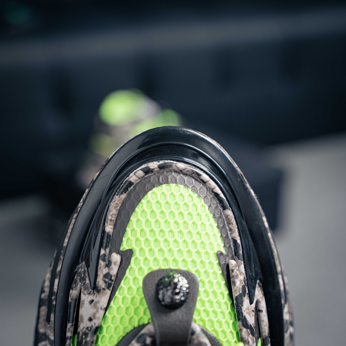 Balmain Gray & Green Unicorn Sneakers (1:1)_img_7