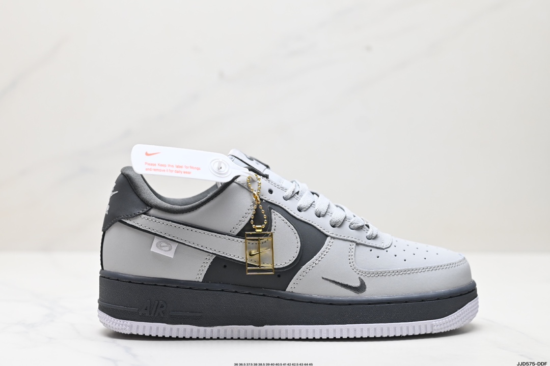Nike Air Force 1'07 "White Grey" Low Shoes (1:1)_img_3