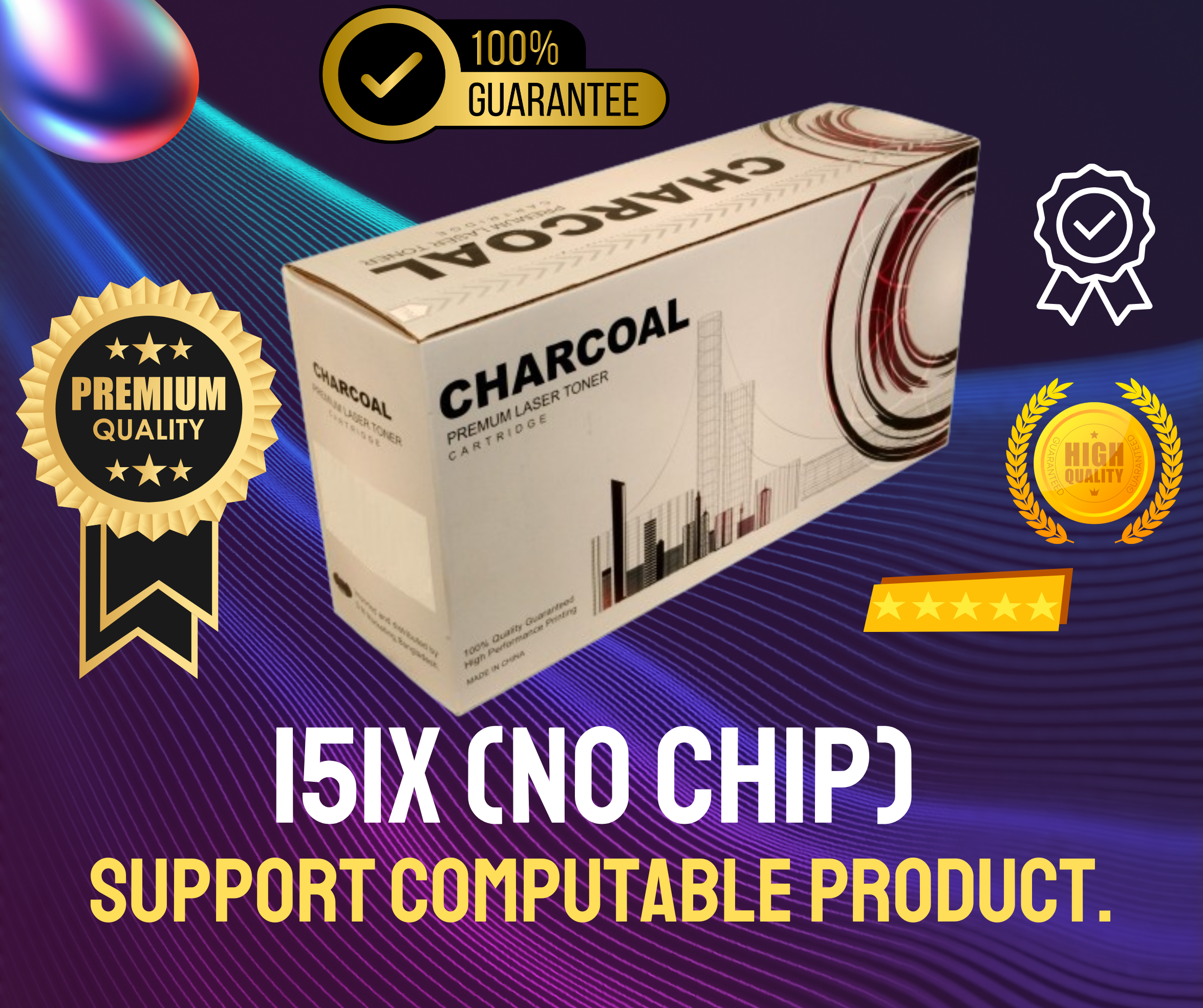 151A Chinese Toner Cartridge # CHARCOALBRAND