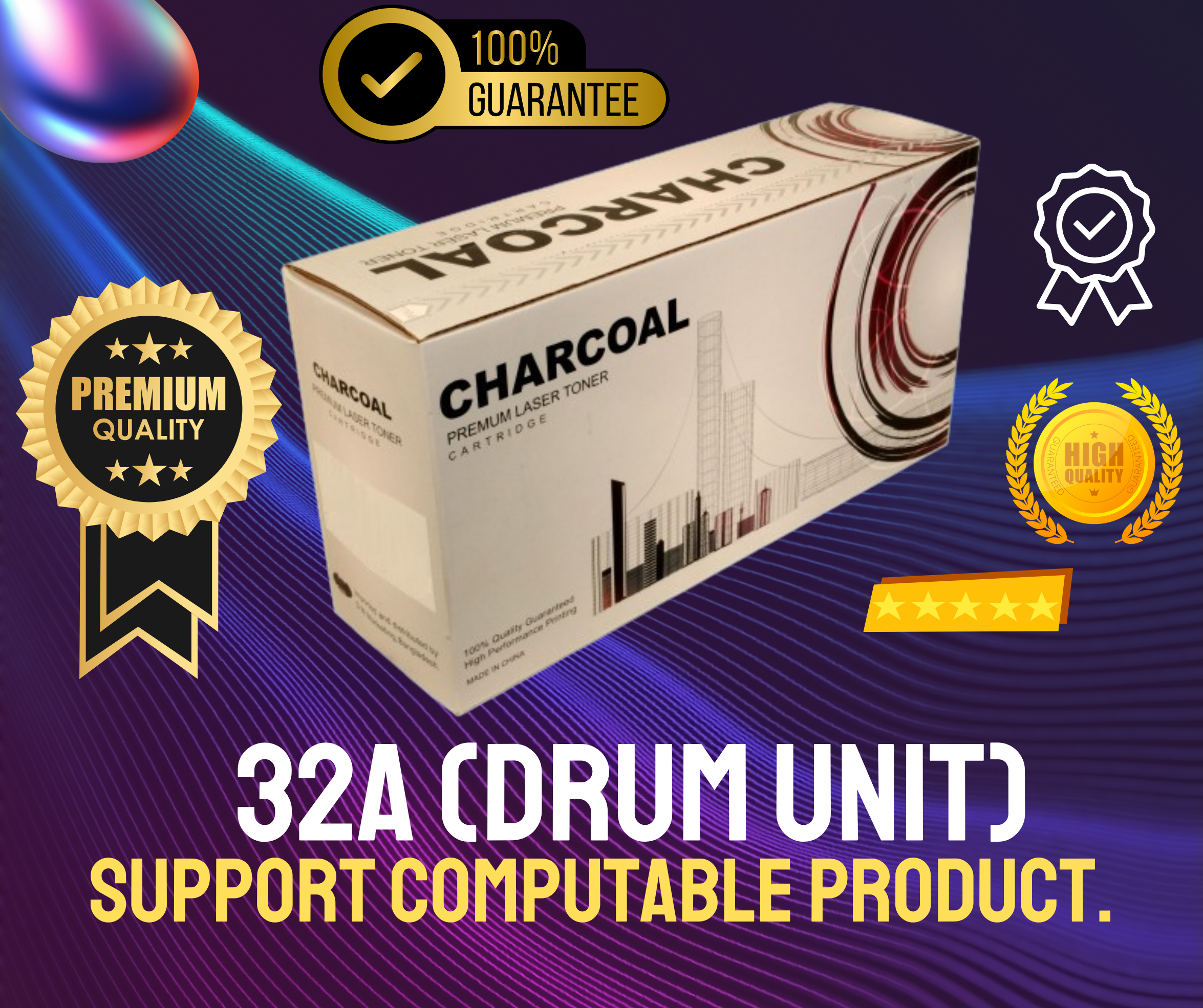 32A (Imaging Drum Unit) Chinese # CHARCOAL BRAND