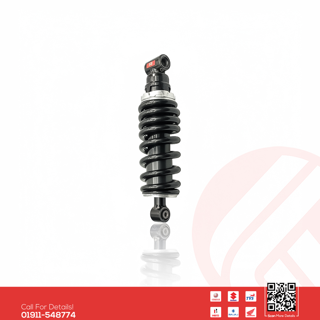 Shock Absorber (Black) for Yamaha FZS V2, FZS V3 & Fazer V2 bike._img_0