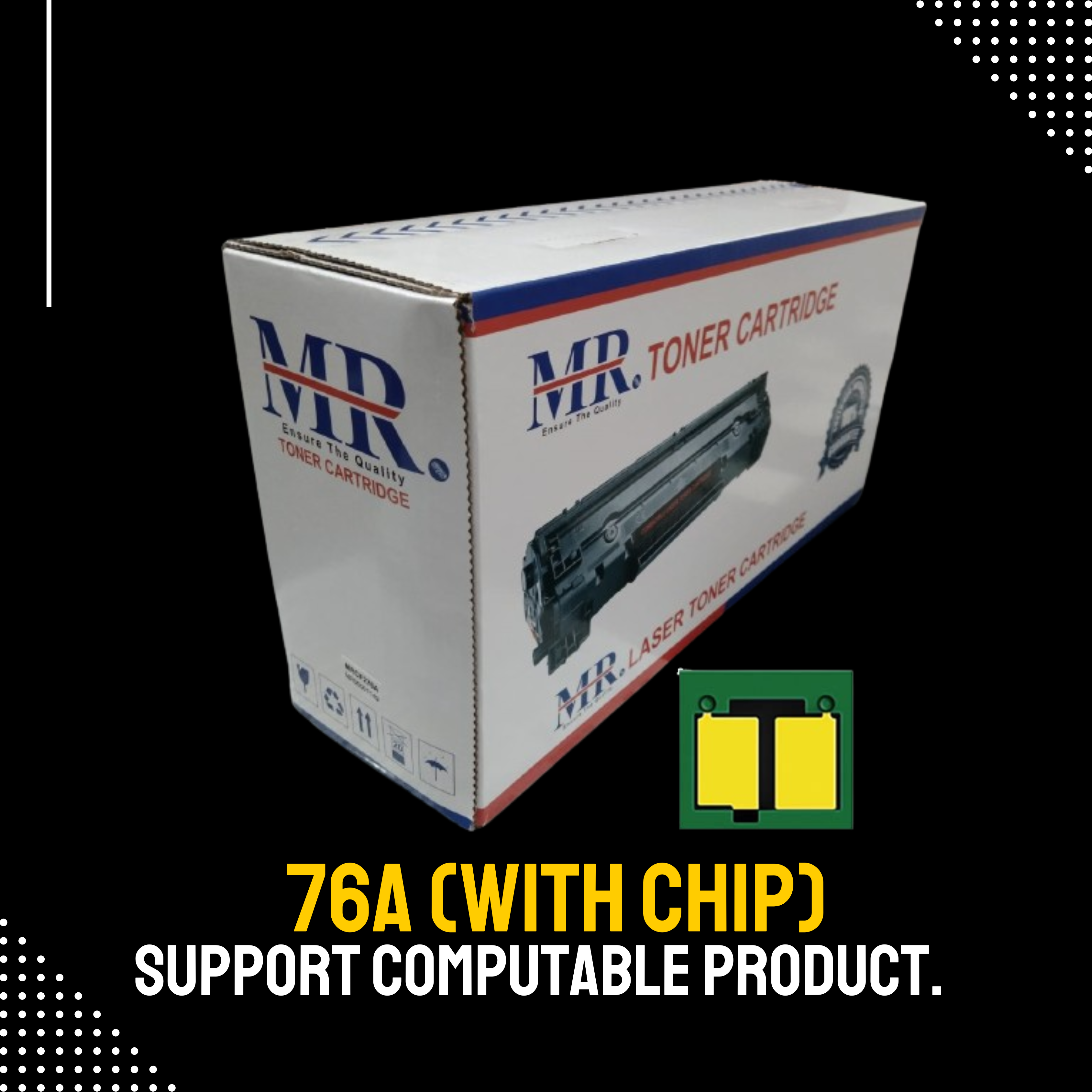 76A Chinese Toner Cartridge # MR BRAND_img_1