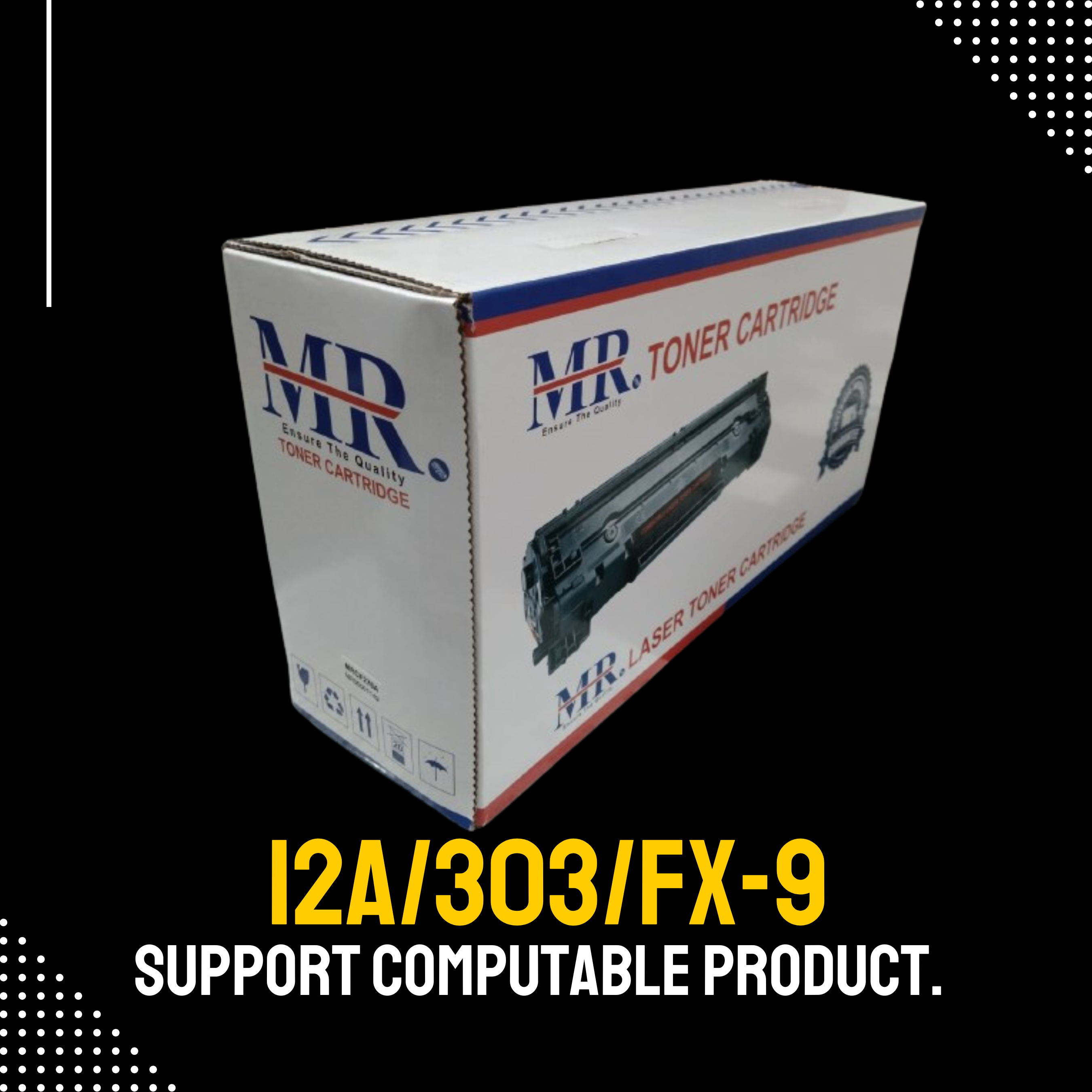 12A/303/FX-9 Chinese Toner Cartridge # MR BRAND