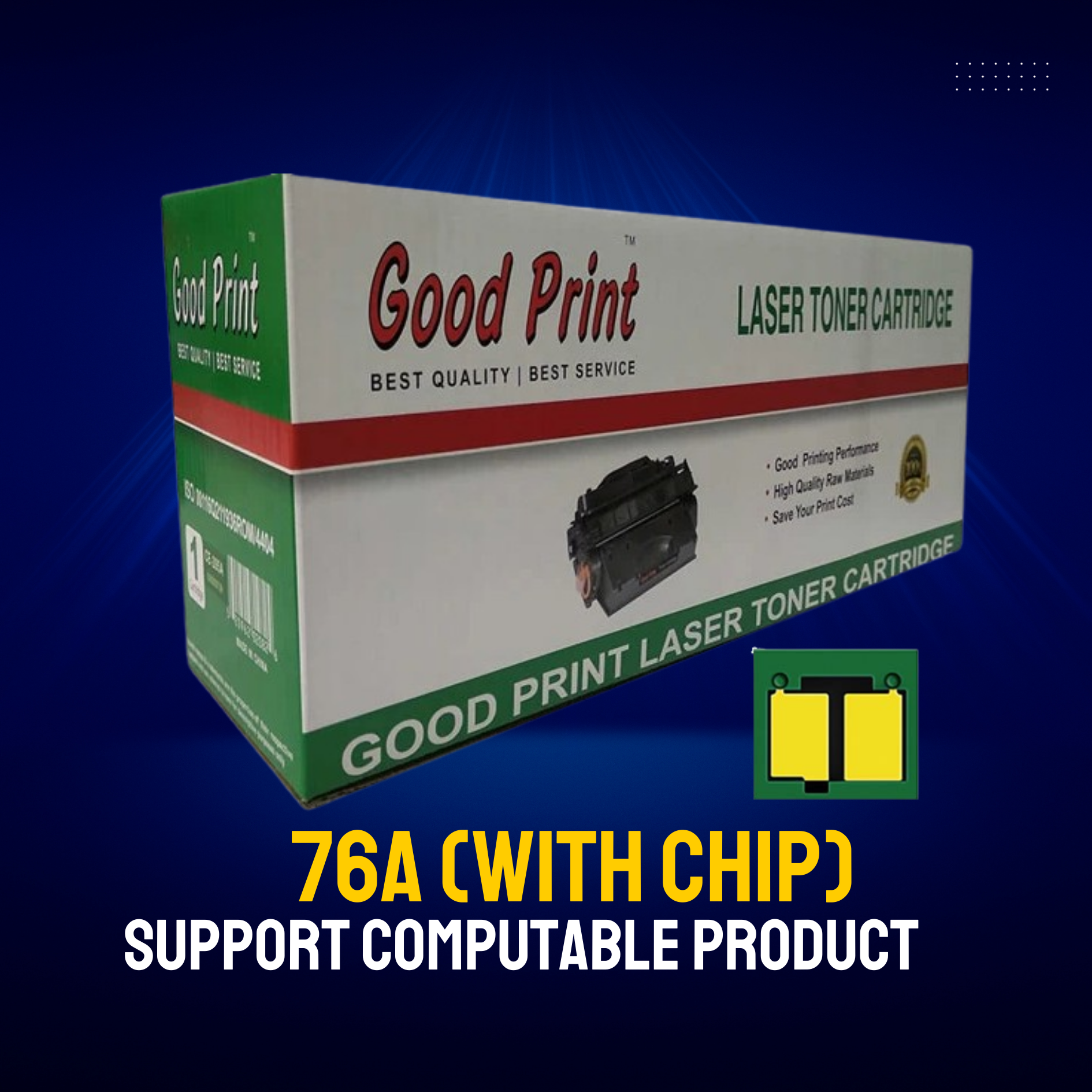 76A Chinese Toner Cartridge # GOOD PRINT BRAND_img_1