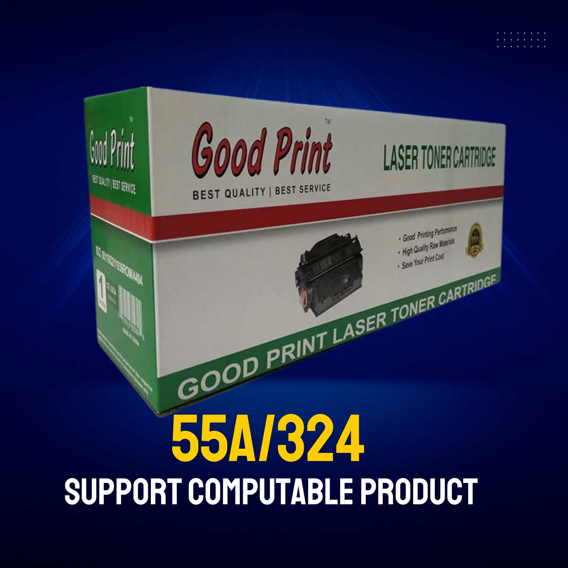 55A/324 Chinese Toner Cartridge # GOOD PRINT  BRAND
