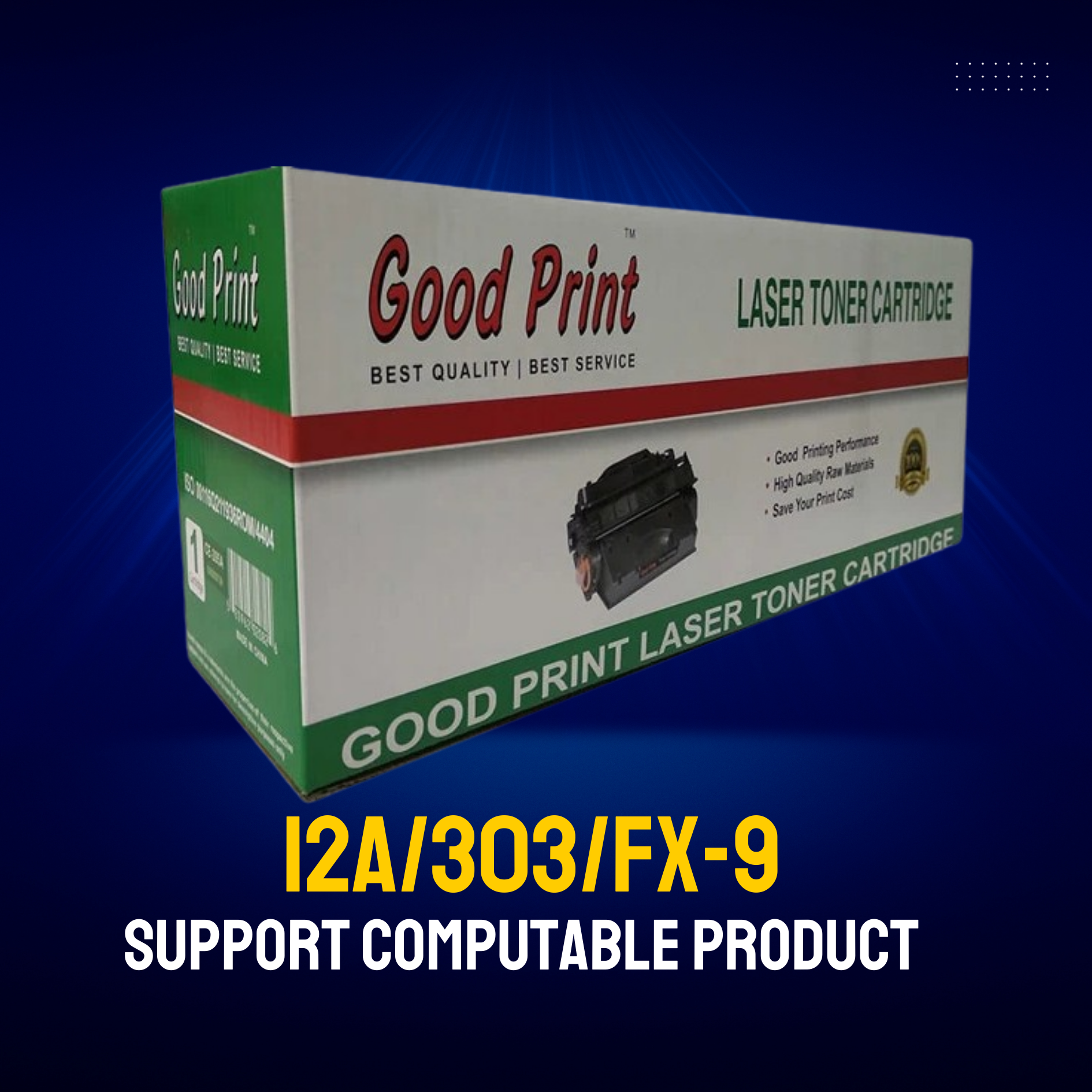 12A/303/FX-9 Chinese Toner Cartridge # GOOD PRINT BRAND