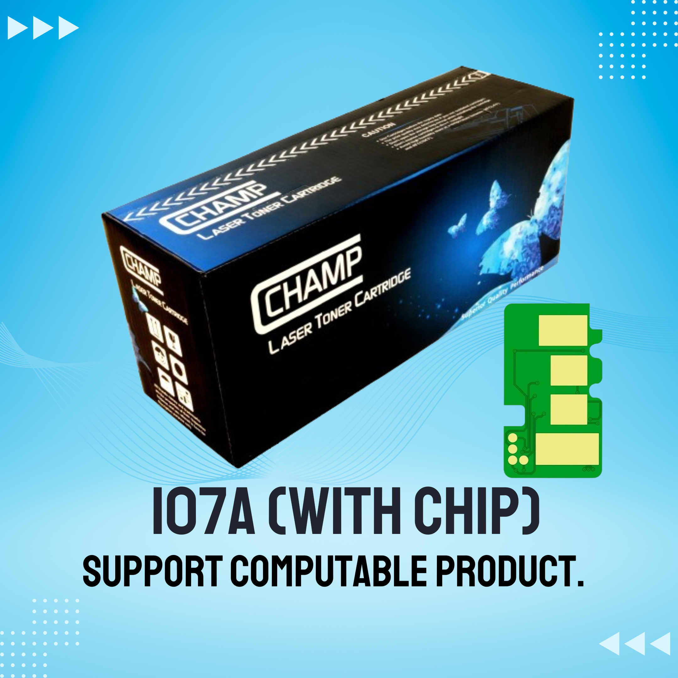 106A/107A  For 107, MFP 135, MFP 137 Printer # CHAMP BRAND_img_1