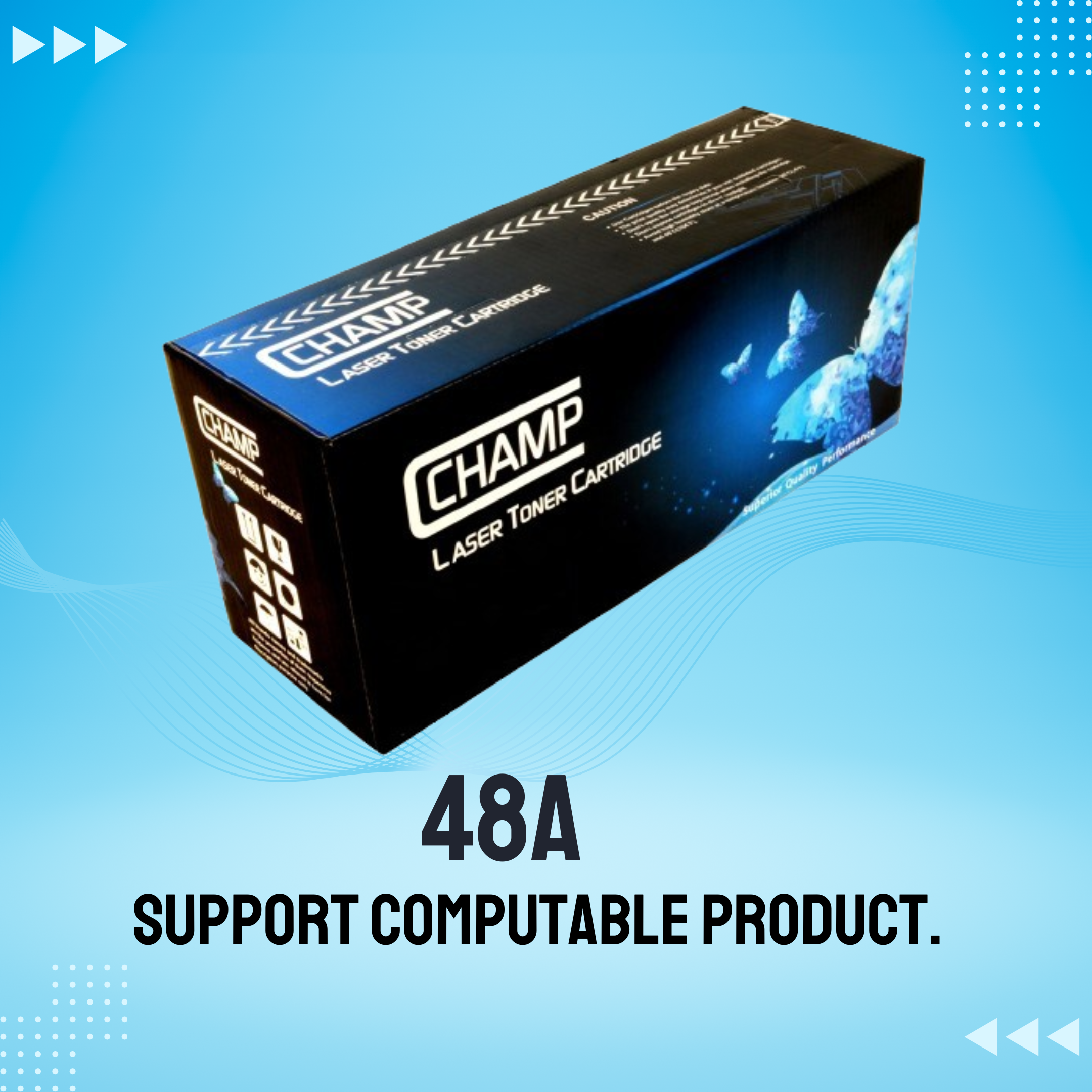 48A Chinese Toner Cartridge # CHAMP BRAND