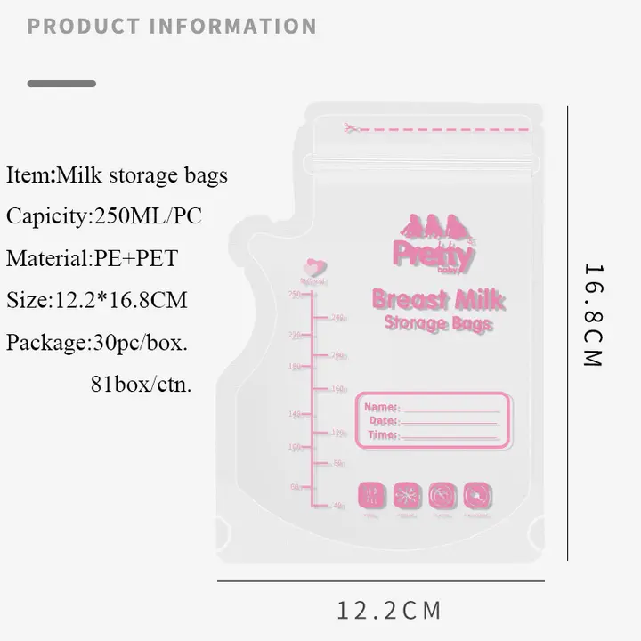 Breastmilk storage bag (250ml)_img_4