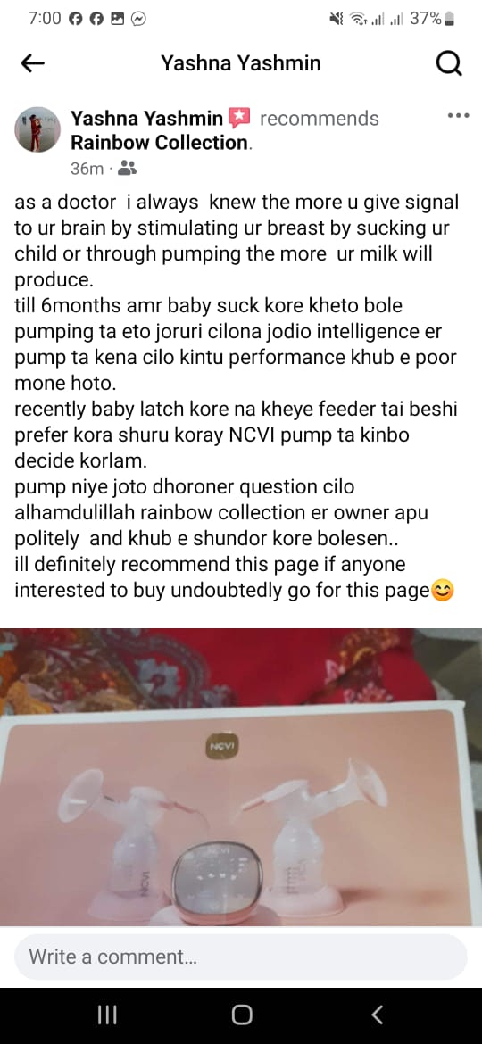 Ncvi double electric breastpump, Model-8782_img_4