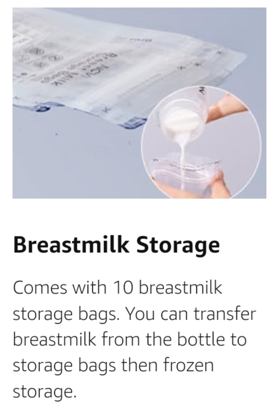 Ncvi Rechargeable double electric breastpump Model-8122_img_2