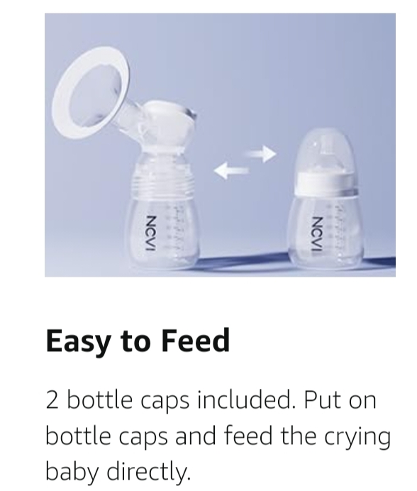 Ncvi Rechargeable double electric breastpump Model-8122_img_5