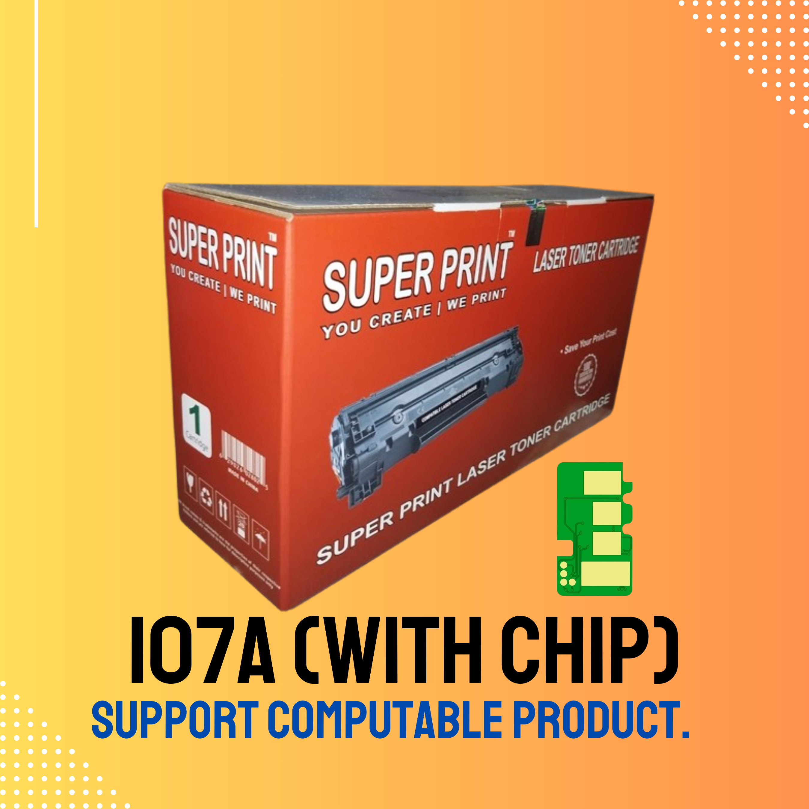 106A/107A For 107, MFP 135, MFP 137 Printer # SUPER PRINT BRAND_img_1