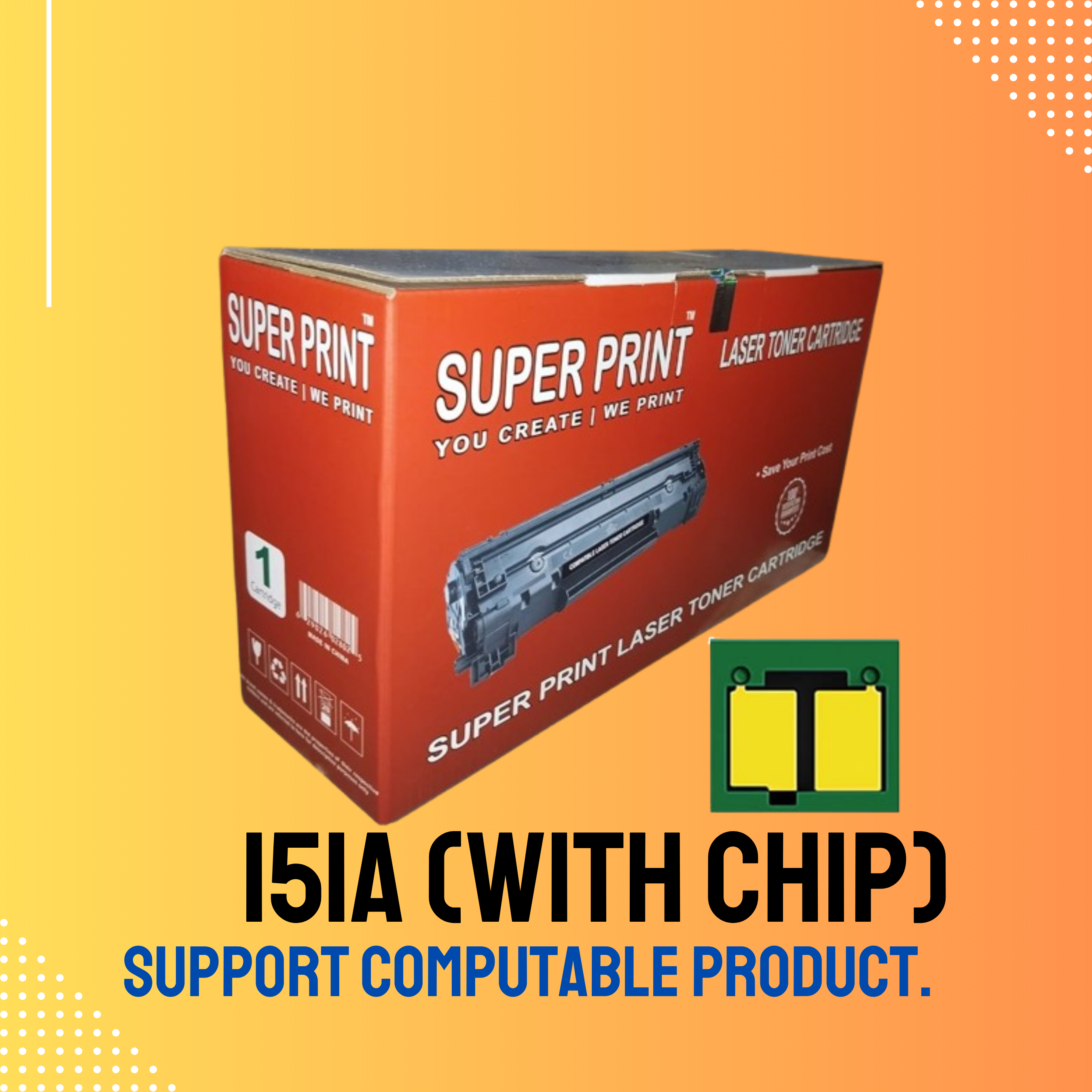 151A Chinese Toner Cartridge # SUPER PRINT BRAND_img_1